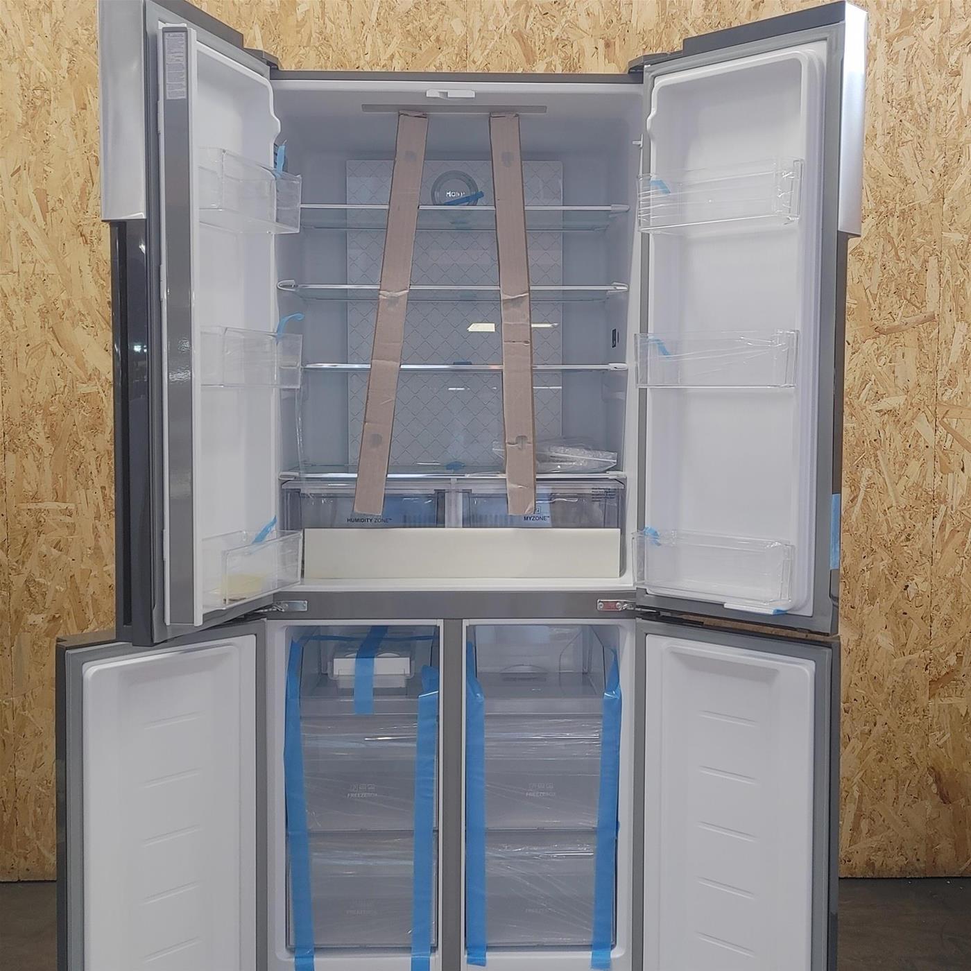 Haier Cube 83 Serie 5 HTF-452DM7 frigorifero multi-door Libera installazione 468 L F Acciaio inossidabile
