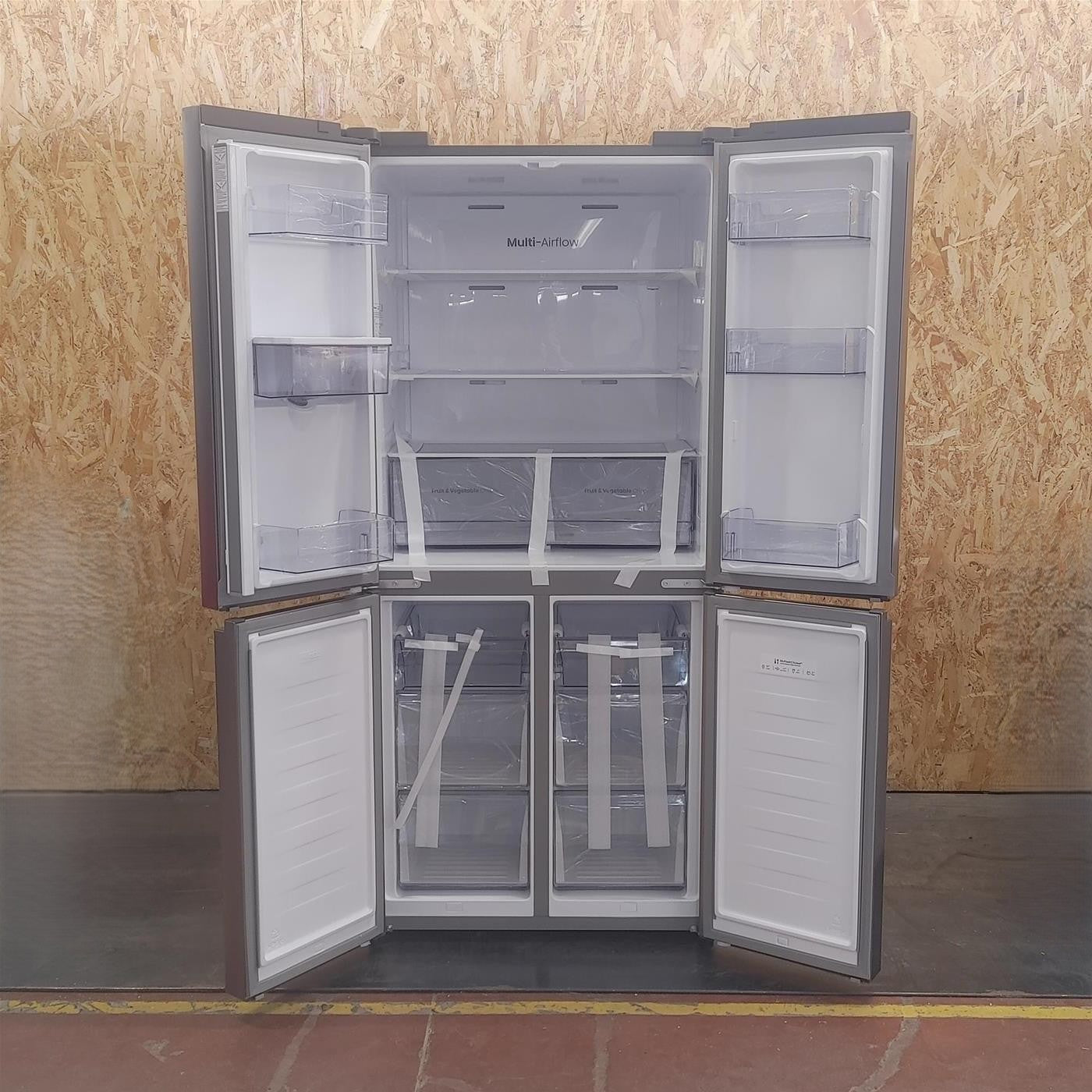 Frigorifero Hisense SBS RQ5P470SMIE Quattro Porte 460 L