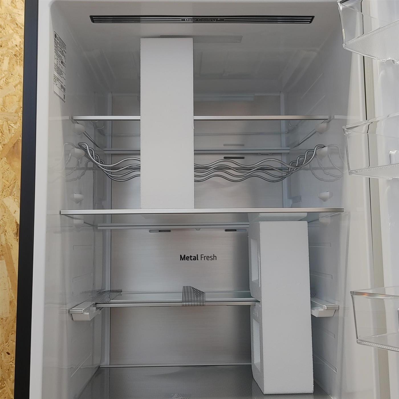 LG GBB72MCVBN frigorifero con congelatore Libera installazione 384 L B Nero, Metallico, Total No Frost