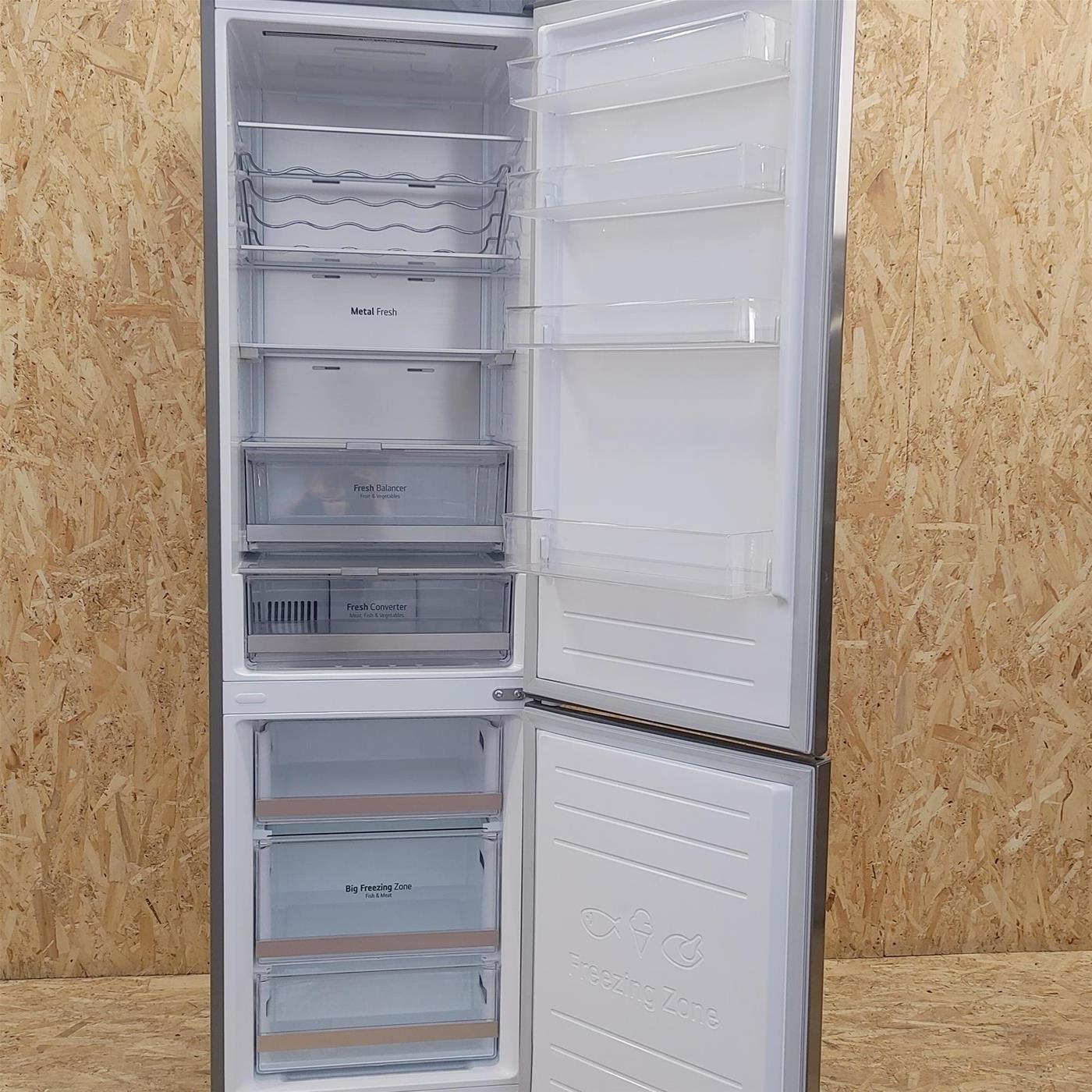 LG GBB72PZUGN.APZQEUR frigorifero con congelatore Libera installazione 384 L D Acciaio inossidabile, Total No Frost