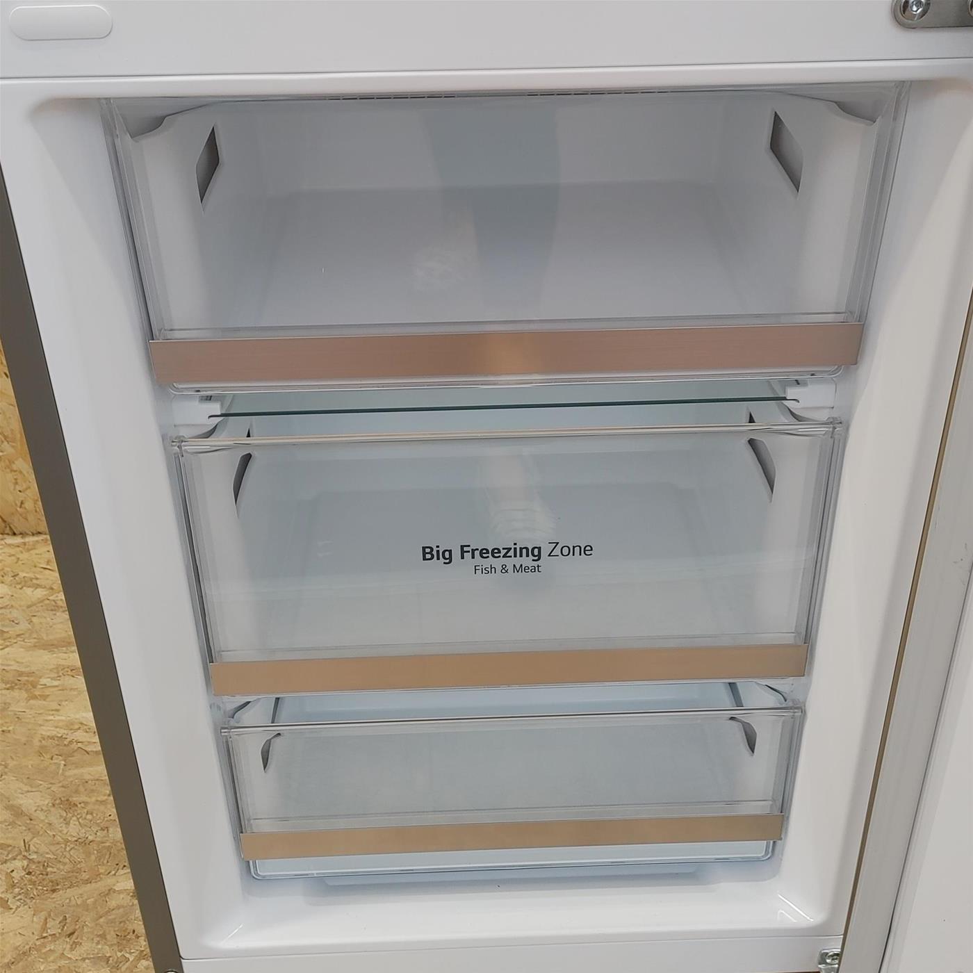 LG GBB72PZUGN.APZQEUR frigorifero con congelatore Libera installazione 384 L D Acciaio inossidabile, Total No Frost