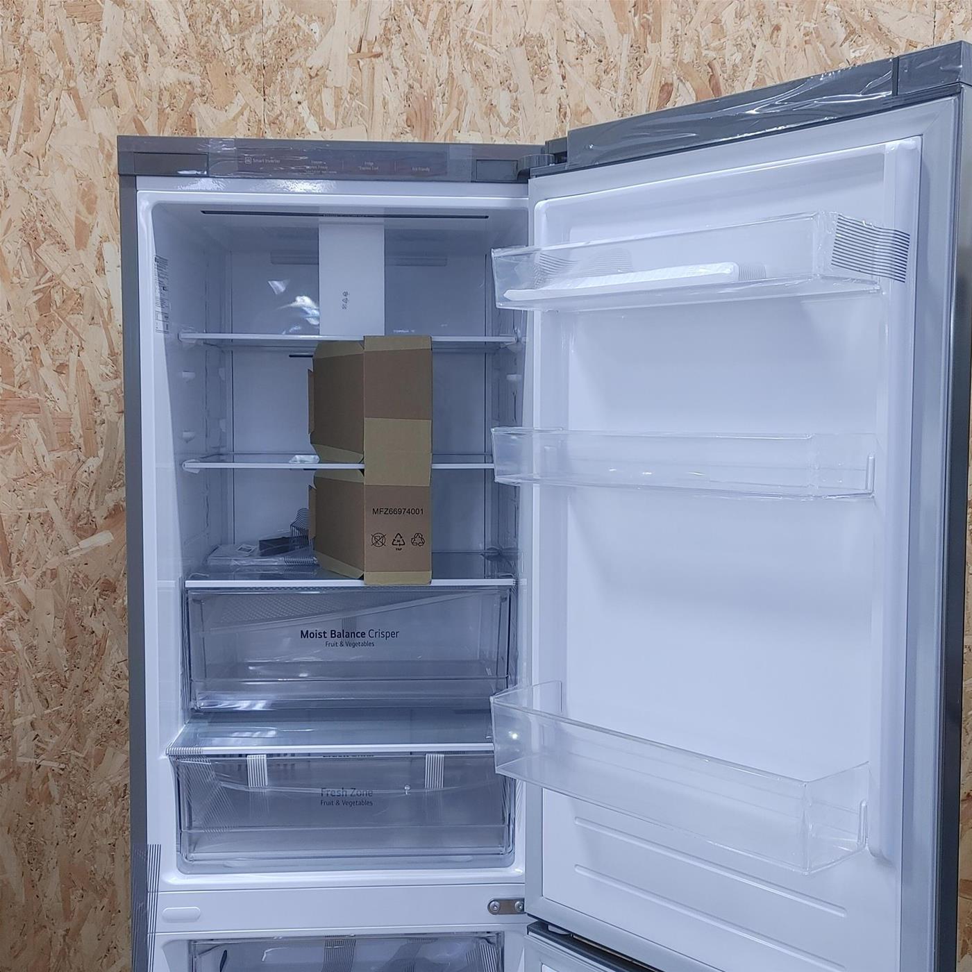 LG GBB61PZJMN frigorifero con congelatore Libera installazione 341 L E Acciaio inossidabile