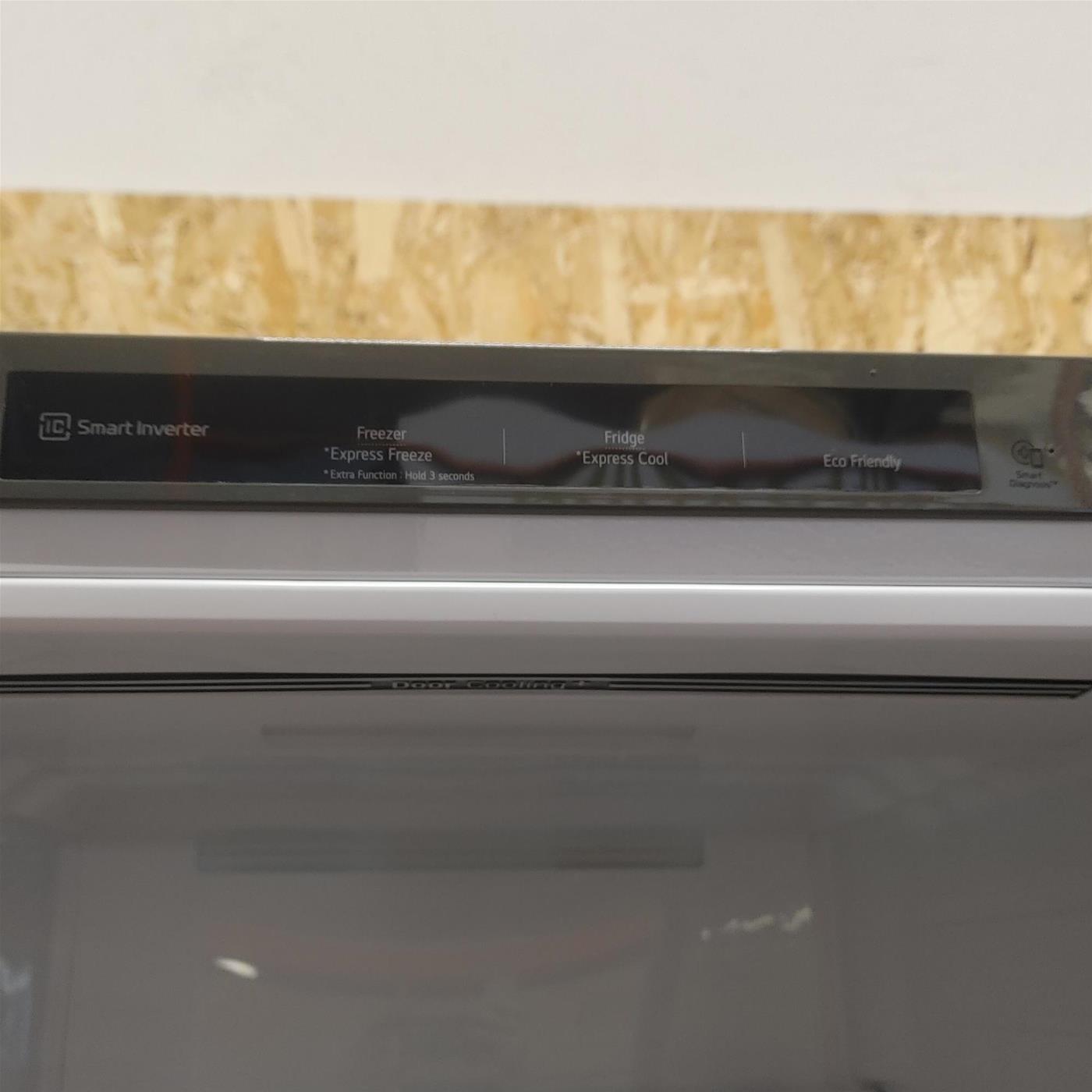 Frigo-congelatore LG GBB62PZJMN Libera installazione 384 LE Acciaio inox
