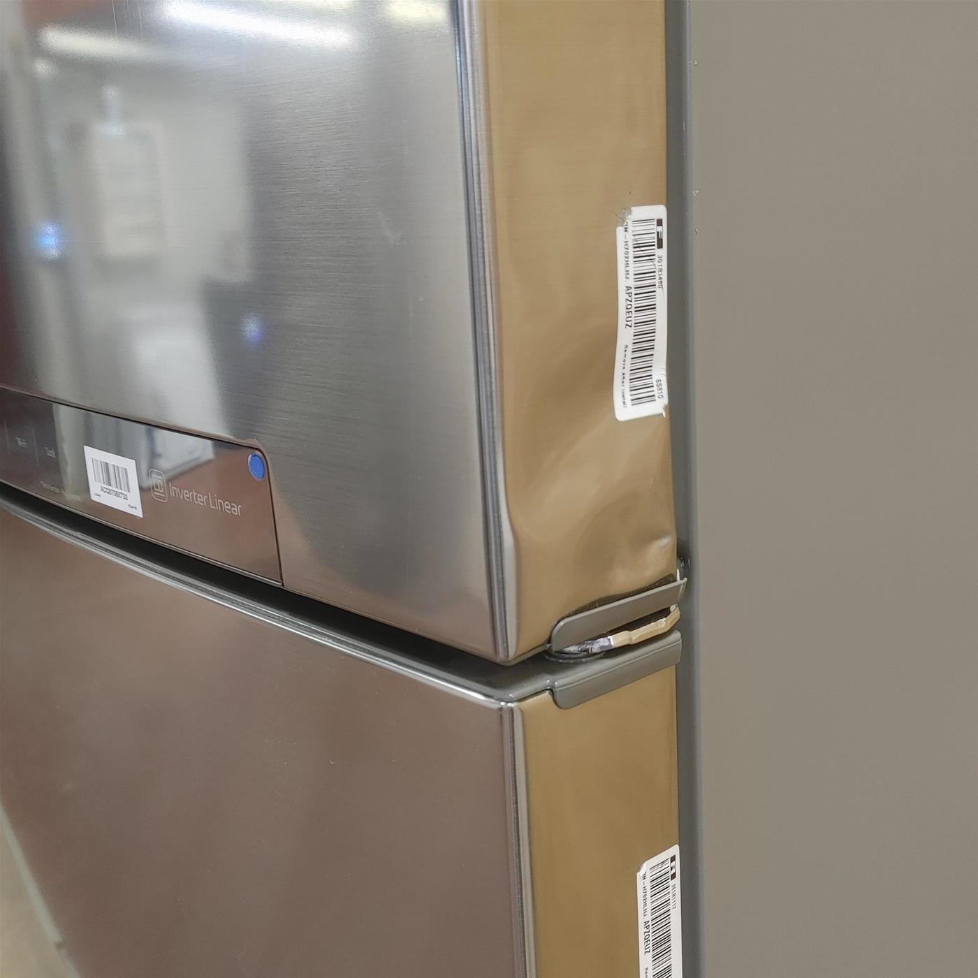 Frigo-congelatore LG GTB744PZHZD Libera installazione 506 LE Acciaio inox