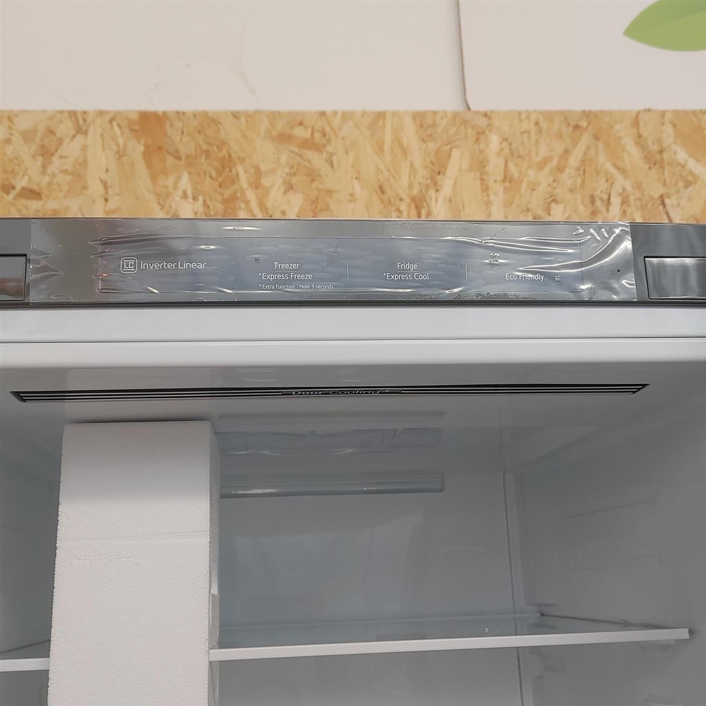 Frigo-congelatore LG GBB62PZJMN Libera installazione 384 LE Acciaio inox