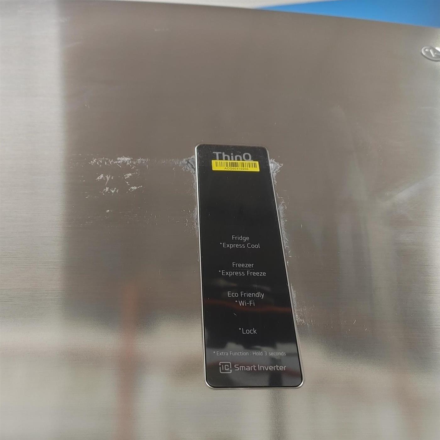 Frigo-congelatore LG GBB62PZFGN Libera installazione 384 LD Acciaio inox