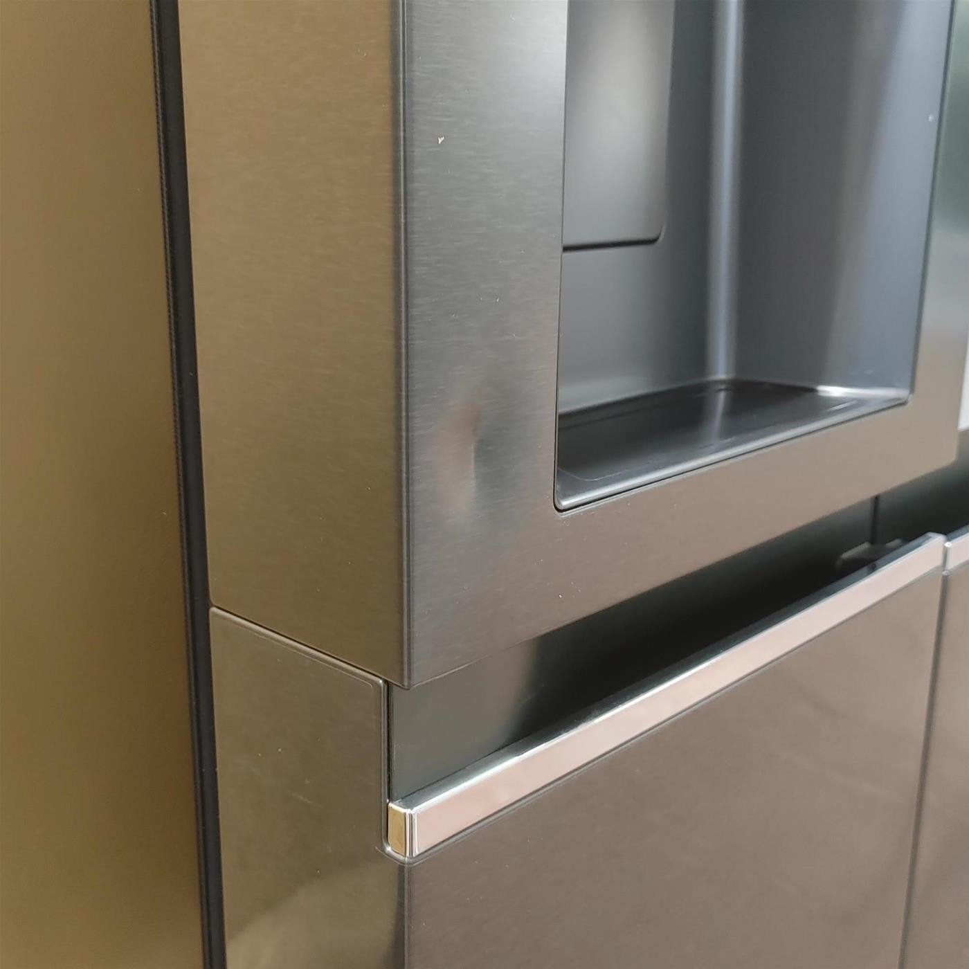 Frigocongelatore americano LG InstaView™ ThinQ™ GSXV91MCAE