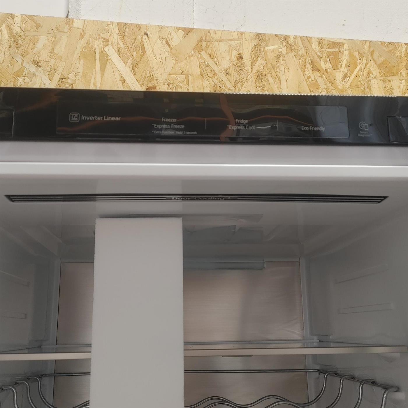 LG GBB72MCVBN frigorifero con congelatore Libera installazione 384 L B Nero, Metallico, Total No Frost