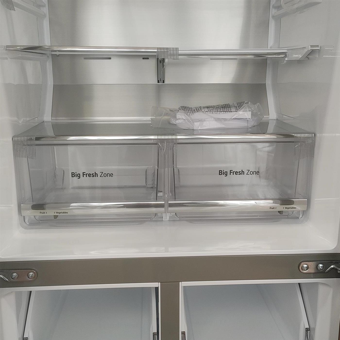 Frigorifero side-by-side LG GMX844BS6F Libera installazione 508 LF Acciaio inox