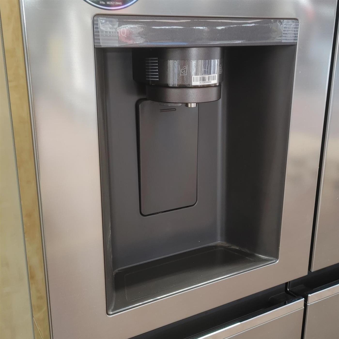 LG GSLV70PZTD frigorifero side-by-side Libera installazione 635 LD Metallico, Silver