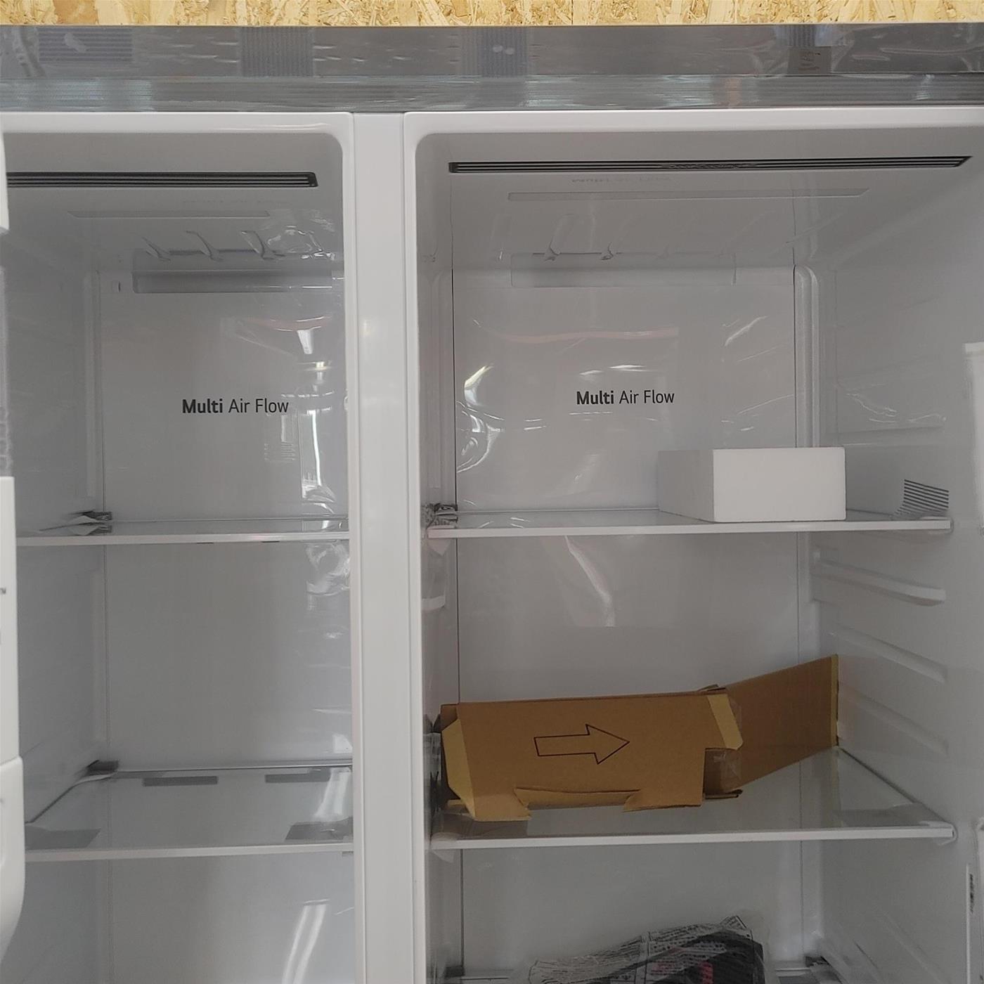 LG GSLV70PZTD frigorifero side-by-side Libera installazione 635 LD Metallico, Silver