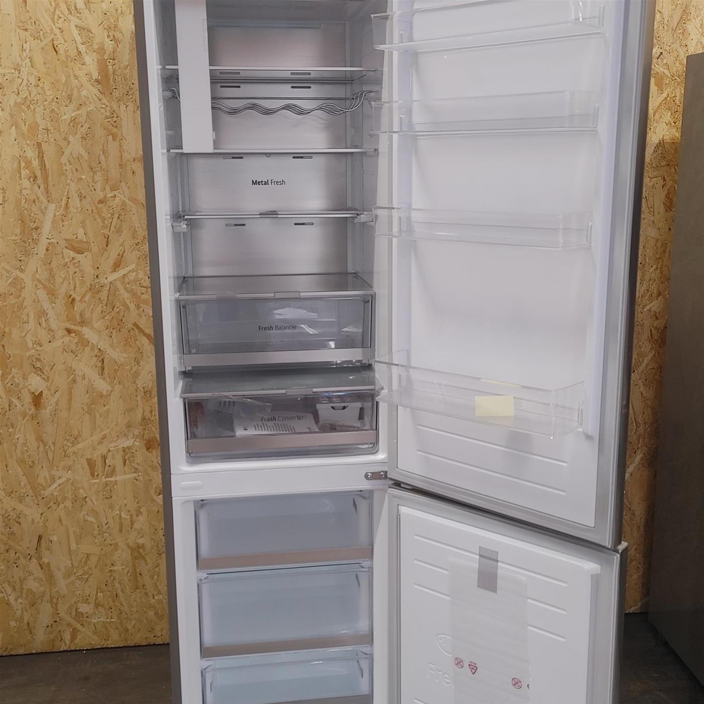 Frigo-congelatore LG GBB92STBAP Libera installazione 384 LA Acciaio inox