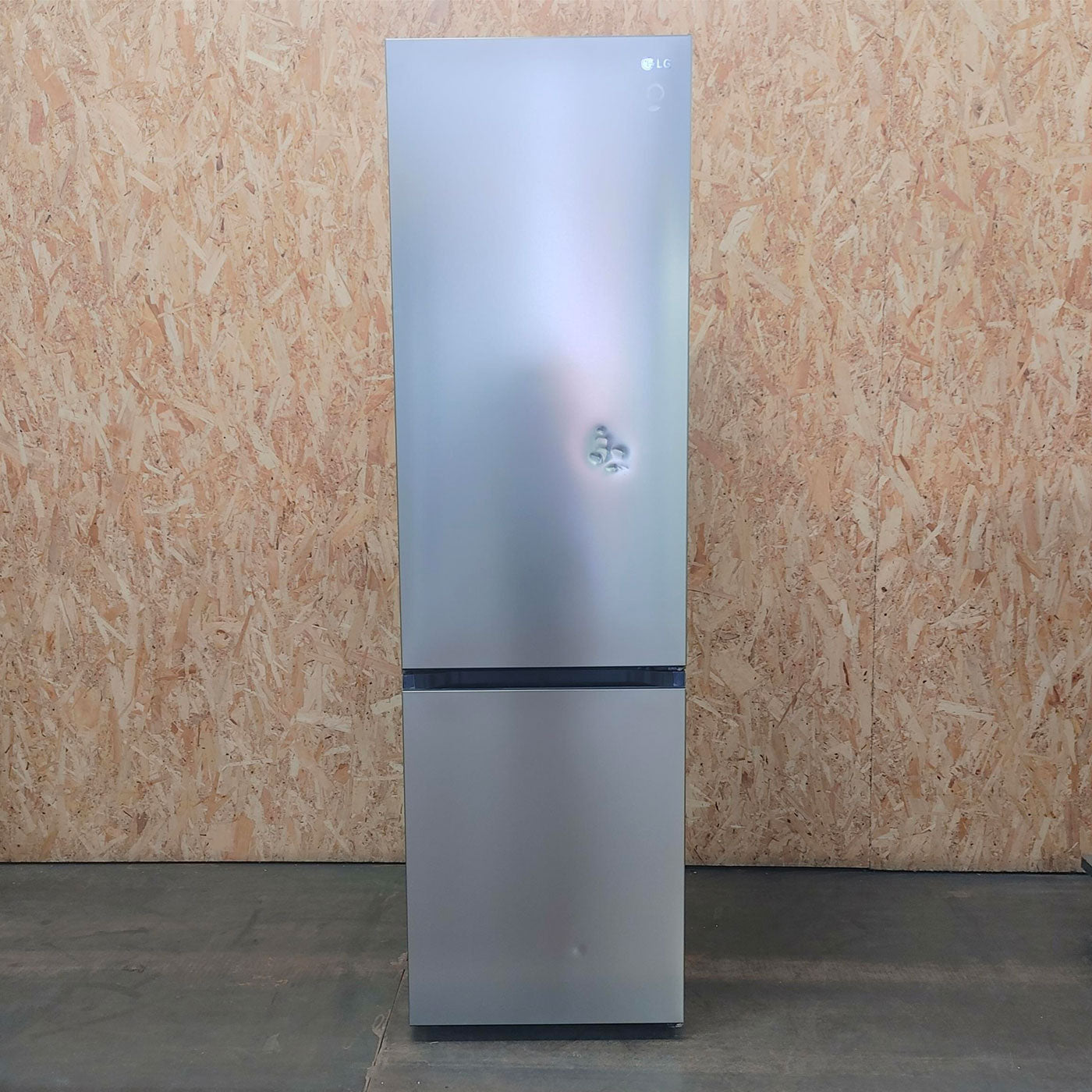 Frigorifero Combinato Amica KGCN 387 140 E NoFrost - 231L, Altezza 170 Cm, Classe D, FreshZone, Inverter, Congelatore Inferiore, Effetto Acciaio Inox