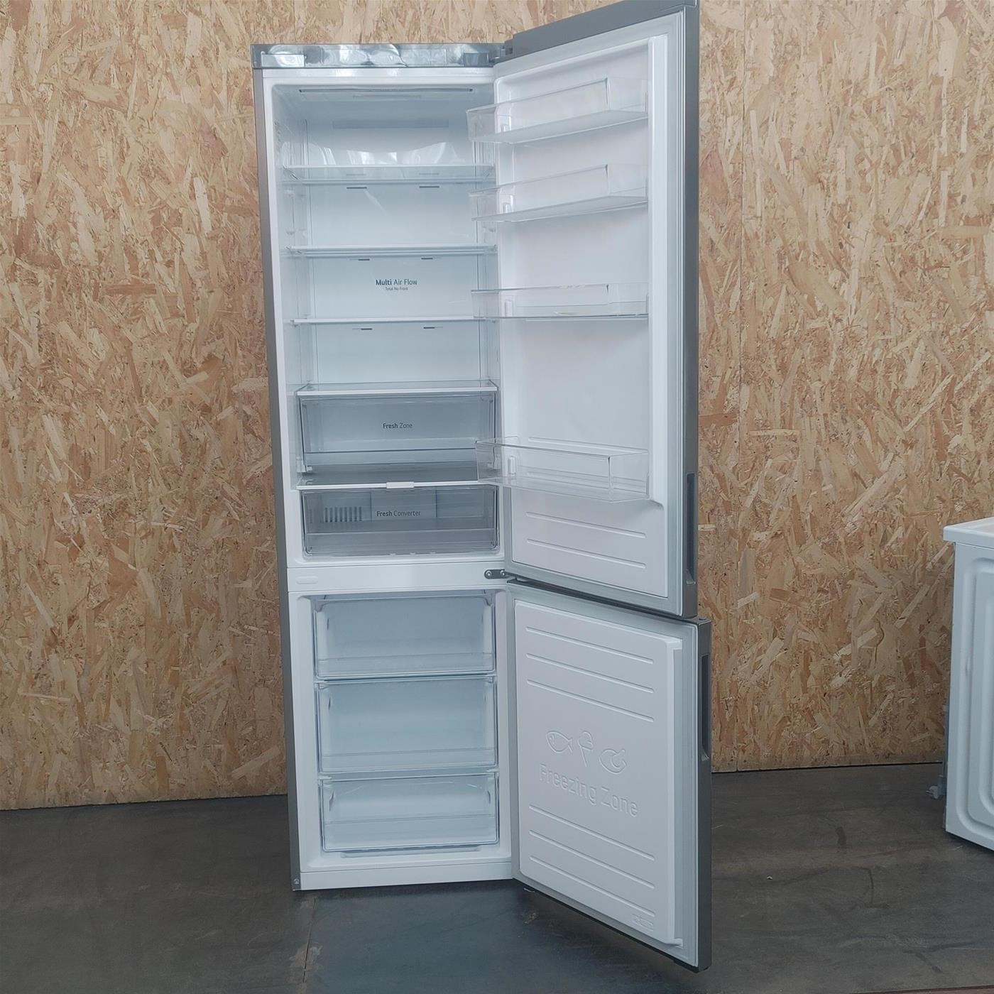 LG GBP62PZNAC Frigorifero combinato, Classe A, 384L, Fresh Converter, No frost, Inox