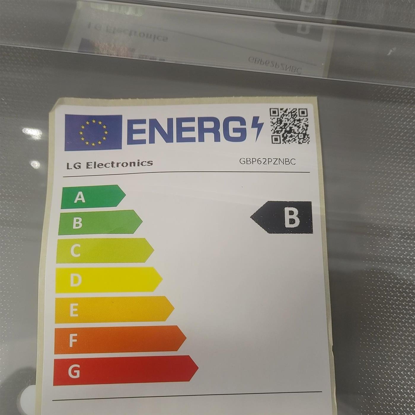 LG GBP62PZNBC frigorifero con congelatore Libera installazione 384 L B Acciaio inossidabile