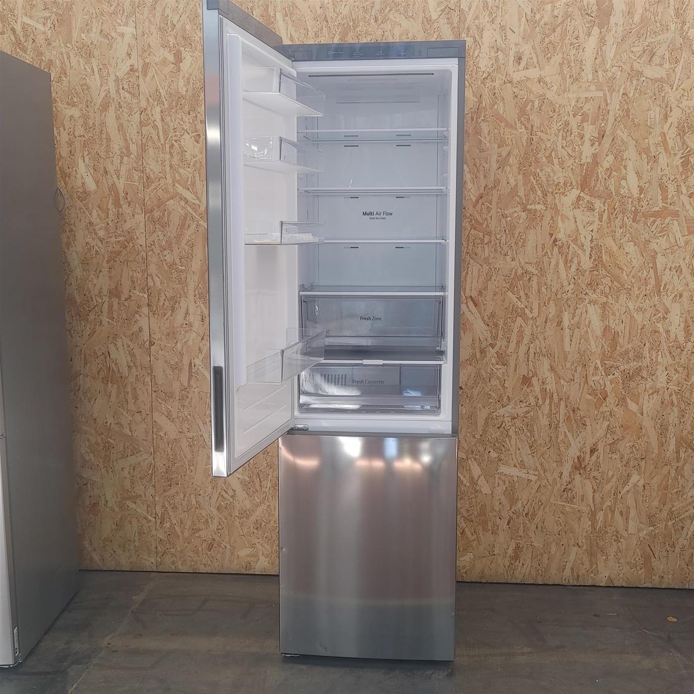 LG GBP62PZNAC Frigorifero combinato, Classe A, 384L, Fresh Converter, No frost, Inox