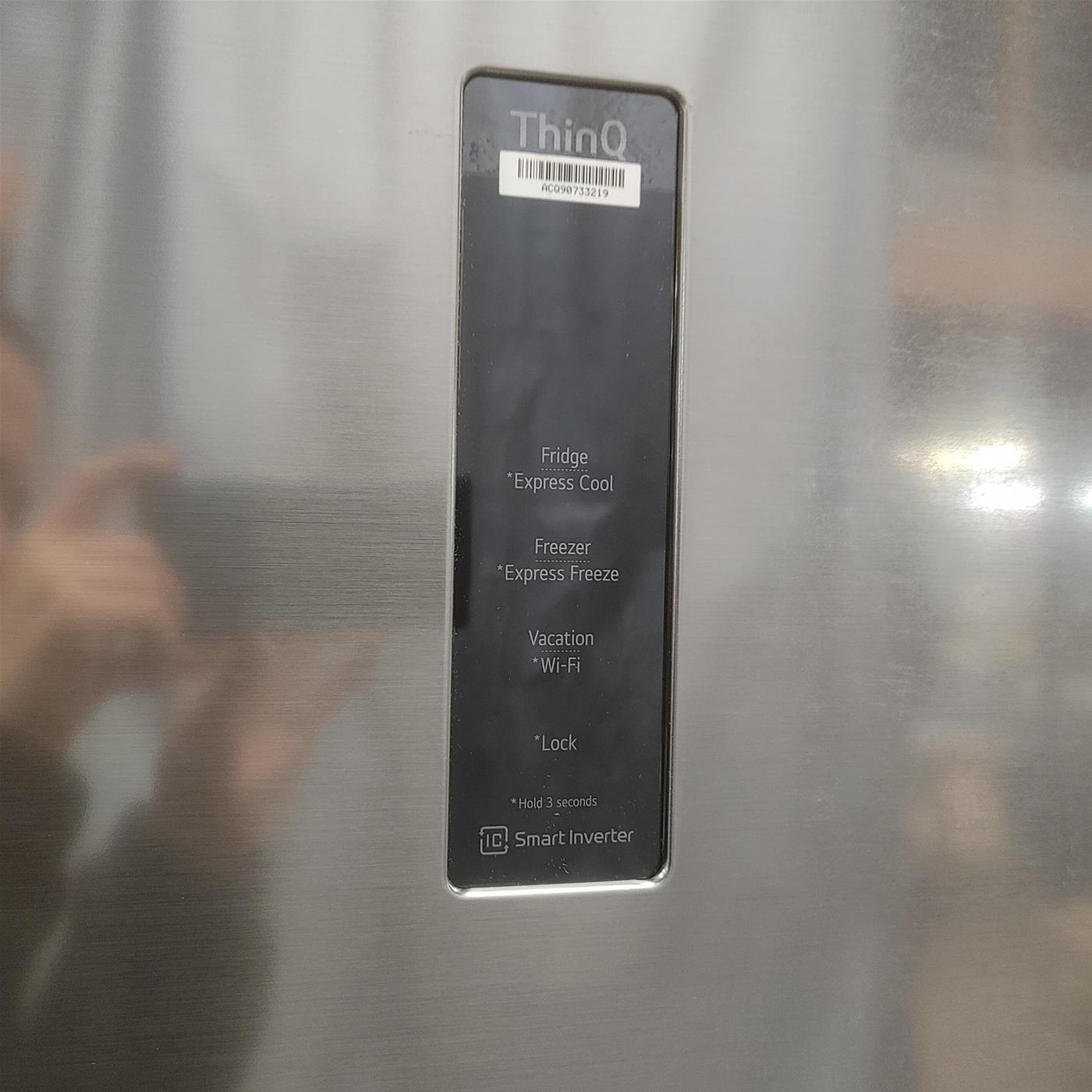 LG GBB567PZCMB frigorifero con congelatore Libera installazione 462 L E Acciaio inossidabile