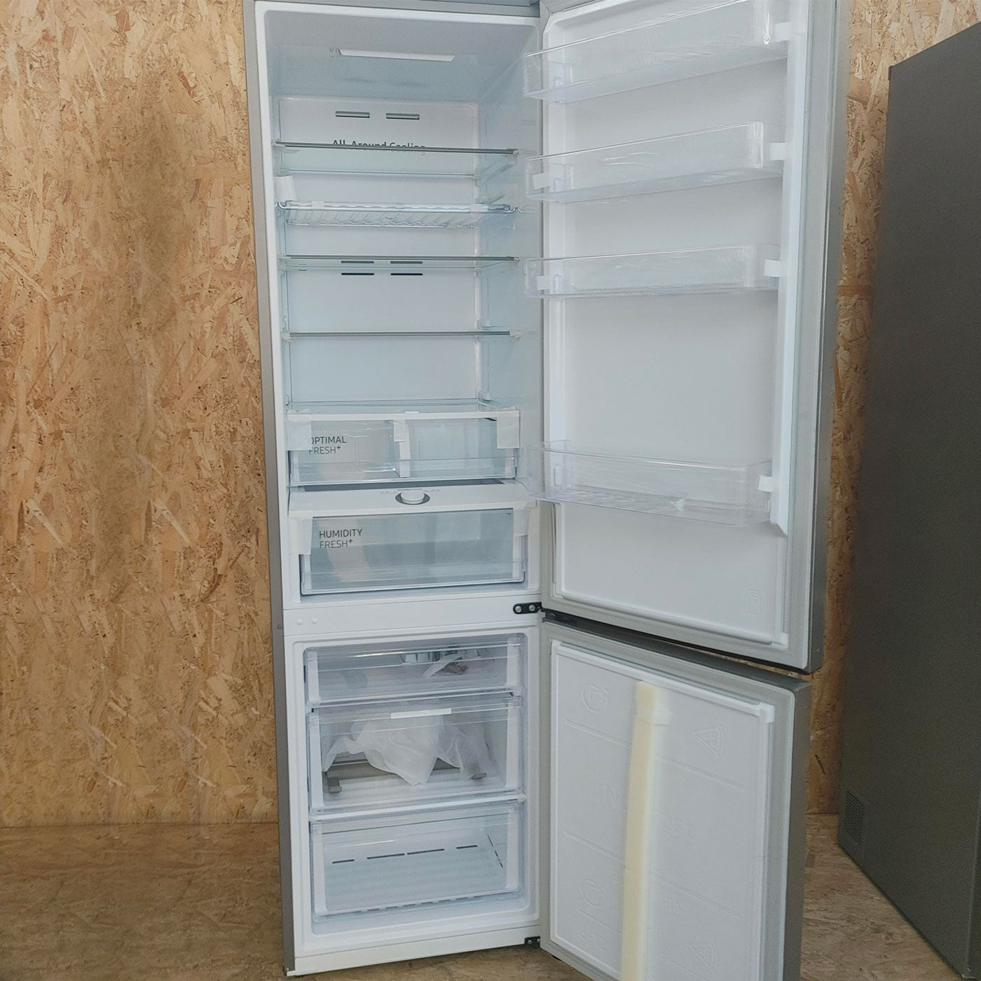 Samsung RB38T665DS9 frigorifero con congelatore Libera installazione 385 L D Argento, Total No Frost