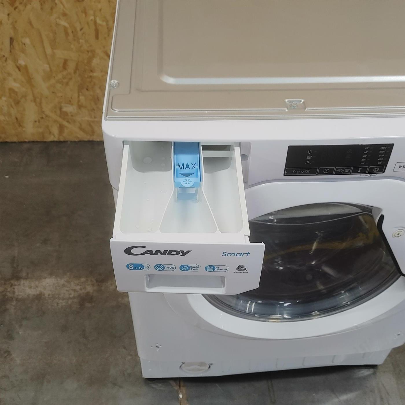 Lavasciuga Candy Smart CBD 485D1E/1-S Da incasso 8/5 Kg