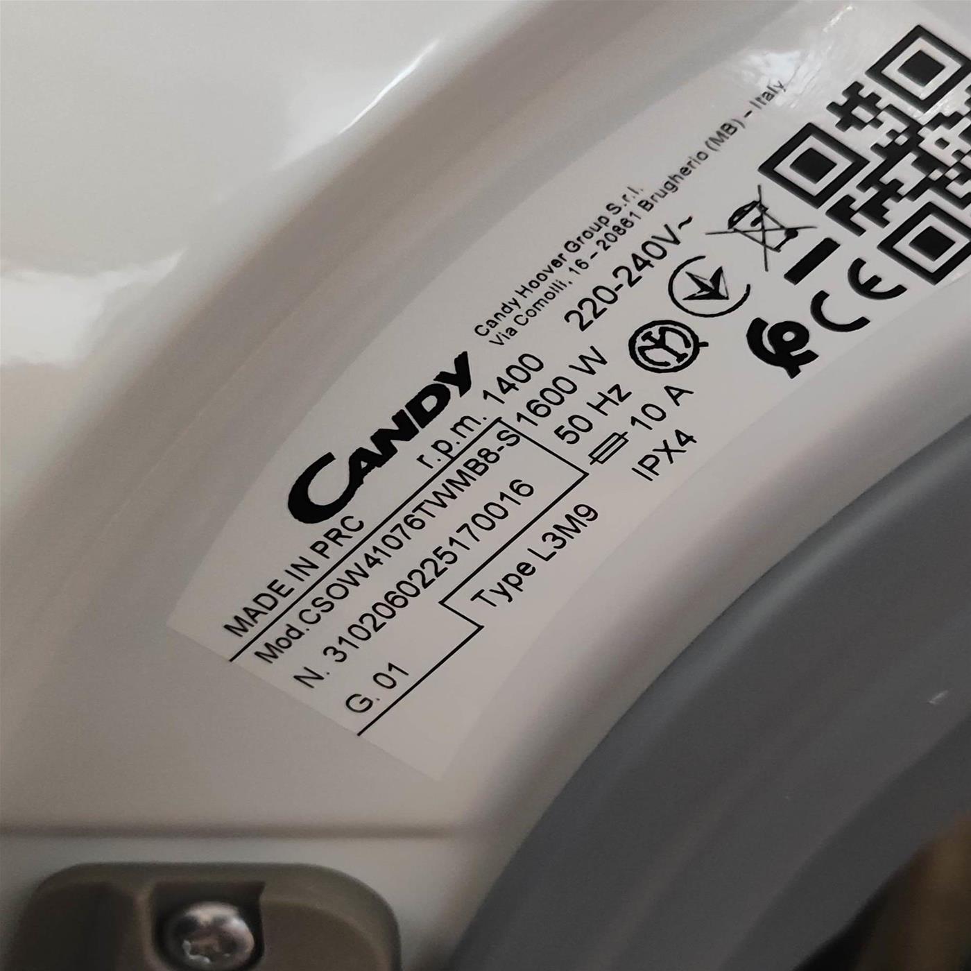 Lavasciuga Candy Pro Inverter CSOW41076T WMB8-S  Wi-Fi 10/7 Kg