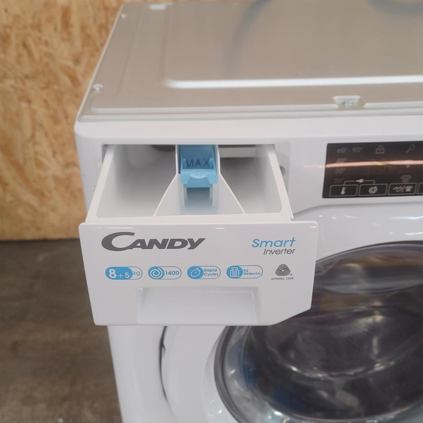 Lavasciuga Candy Smart Inverter CBDO485TWME/1-S da Incasso 8/5 Kg