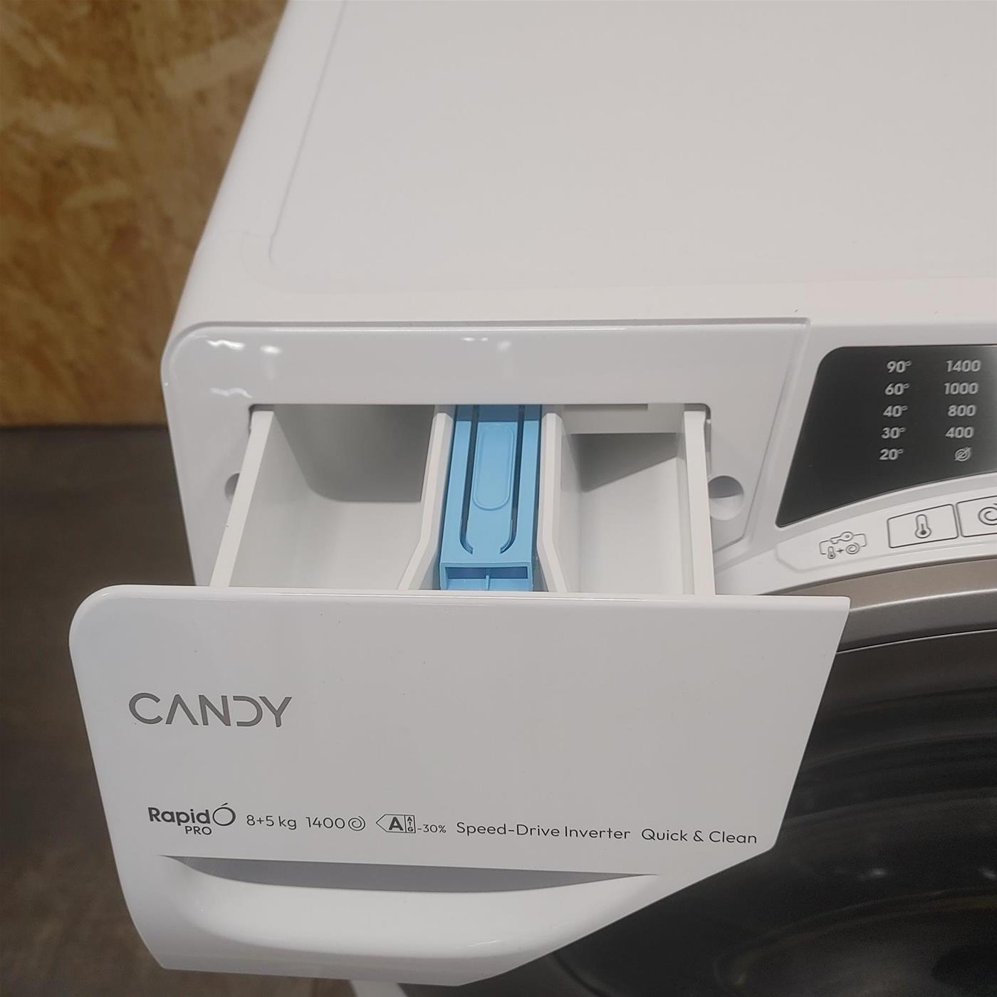 Lavasciuga Candy RapidÓ PRO RPW4856BWMR9/1-S 8/5 Kg