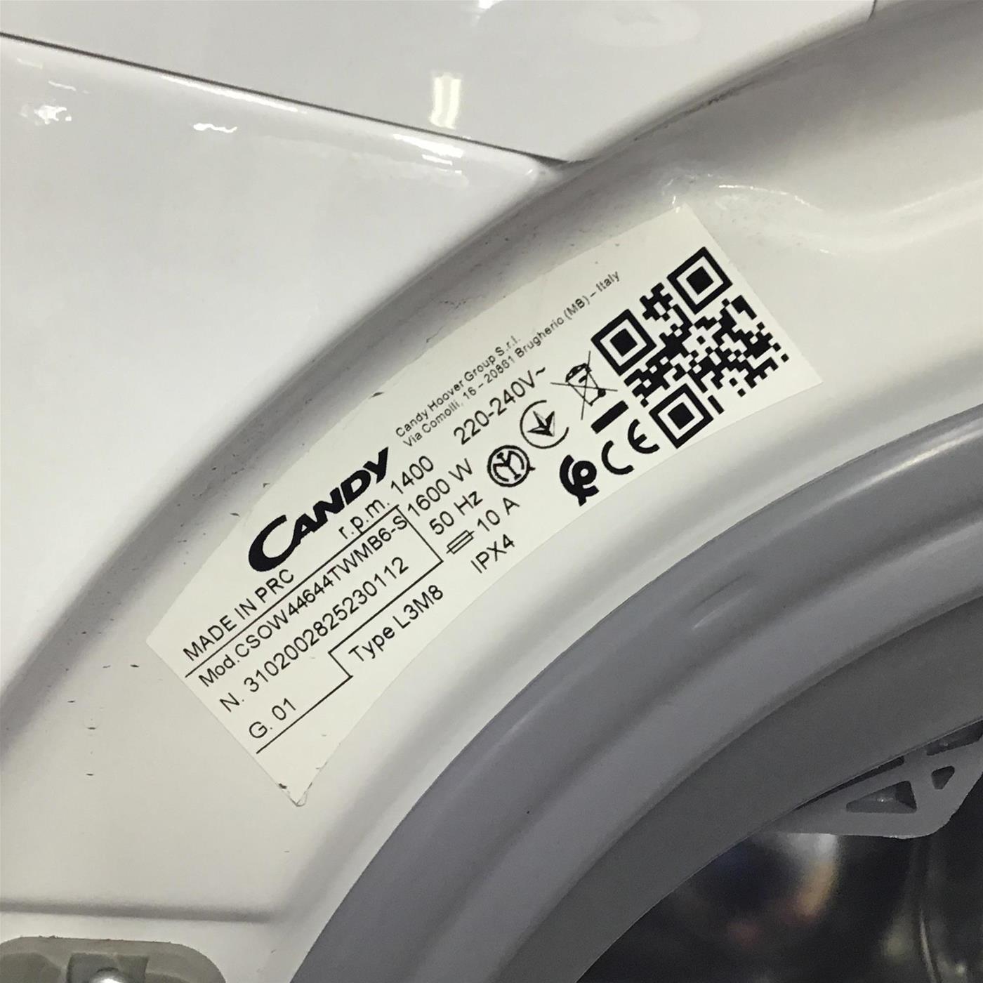 Lavasciuga Slim Candy Smart Pro CSOW44644TWMB6-S Inverter Wi-Fi  Classe A 6/4 Kg