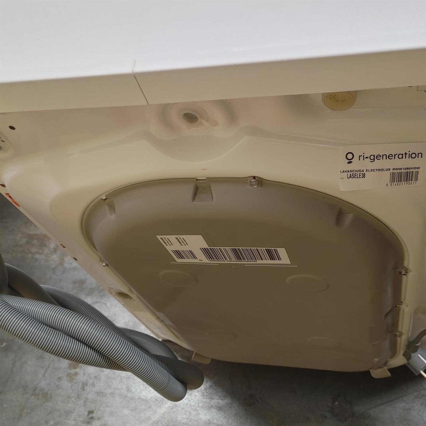 Electrolux RWW 1686 HDW lavasciuga Libera installazione Caricamento frontale Bianco