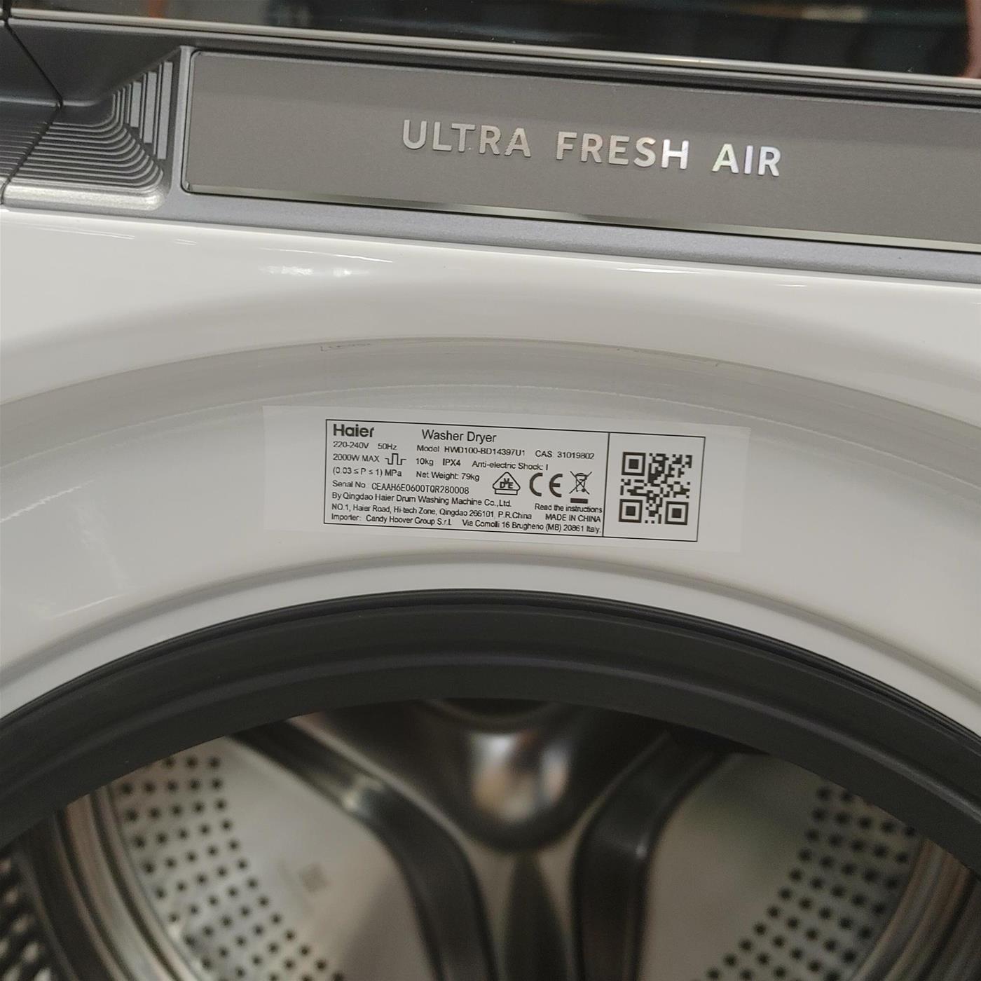 Lavasciuga Haier Super Drum Series 9 HWD100-BD1499U1N 10/6 Kg
