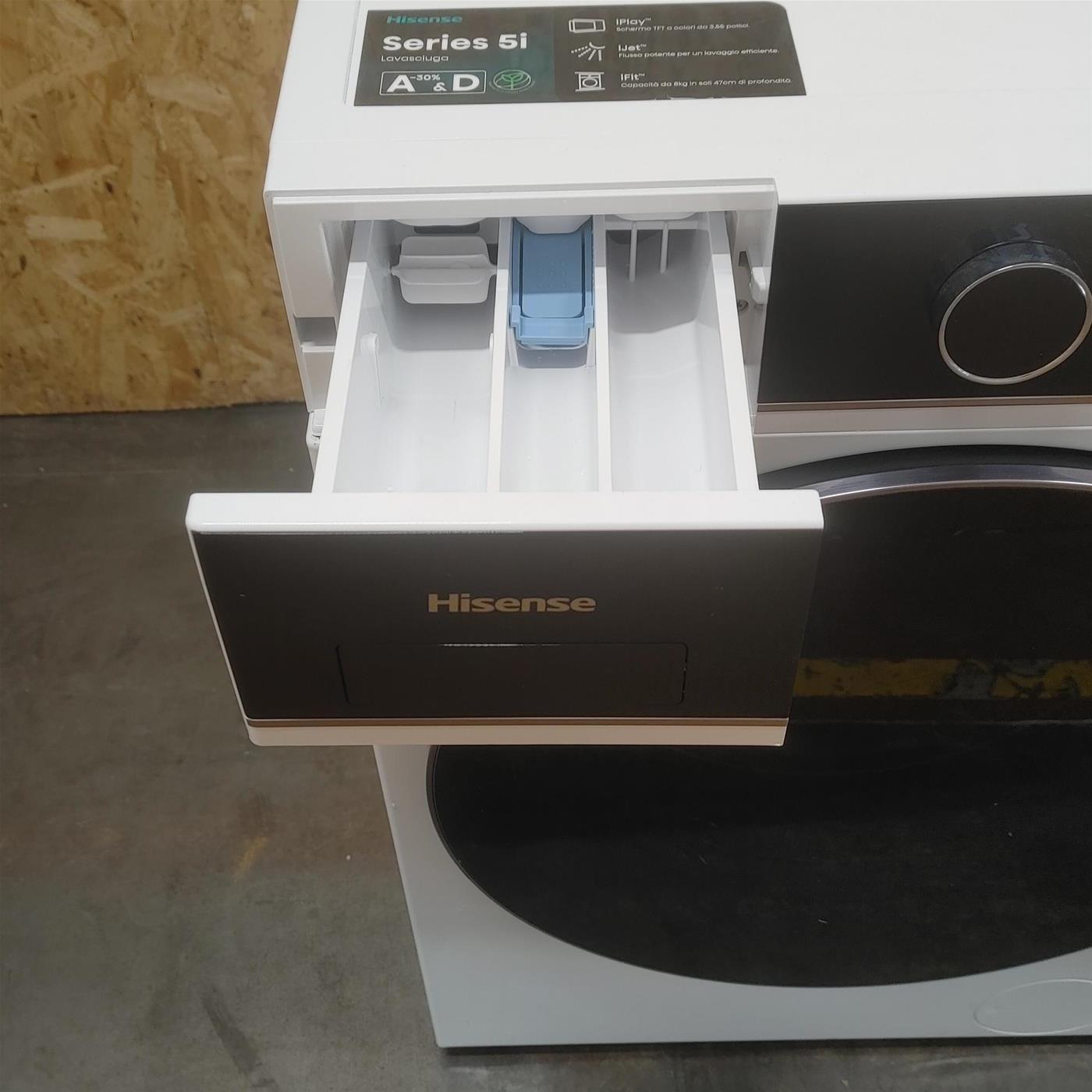 Lavasciuga Hisense WD5I8043BWF 8/5 Kg