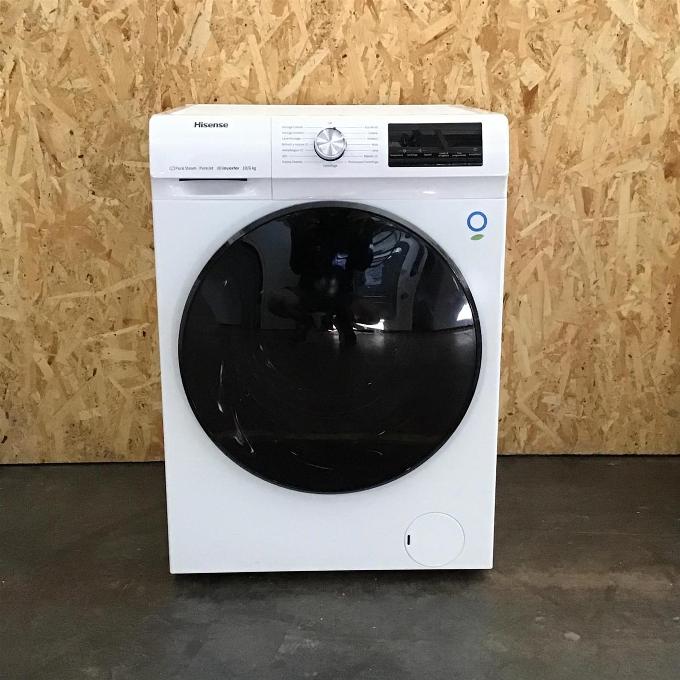 Lavasciuga Hisense WDQA1014EVJM Classe A Inverter 10/6 Kg