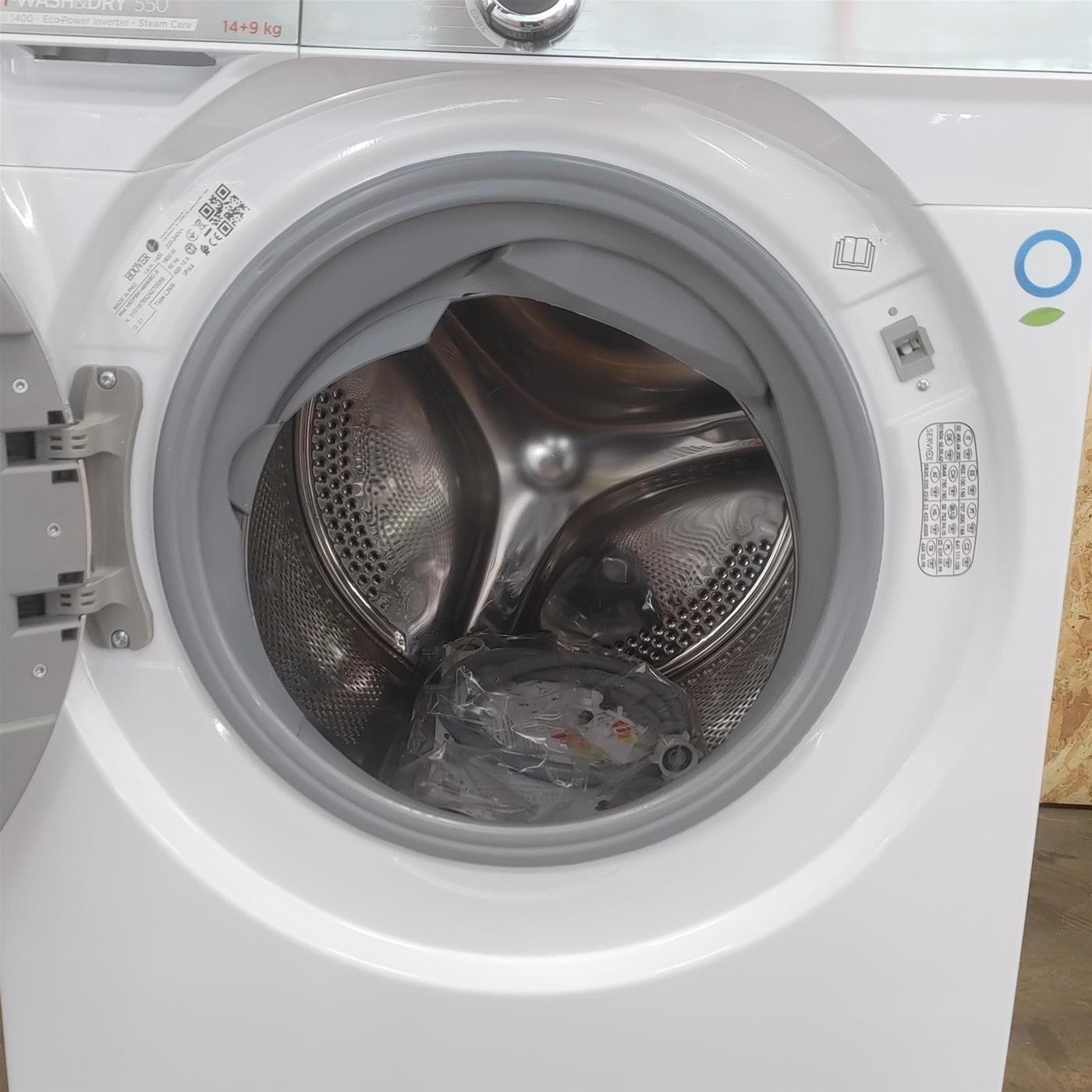 Lavasciuga Hoover H-WASH&DRY 550 H5DPB4149AMBC-S Libera installazione Caricamento frontale Bianco F