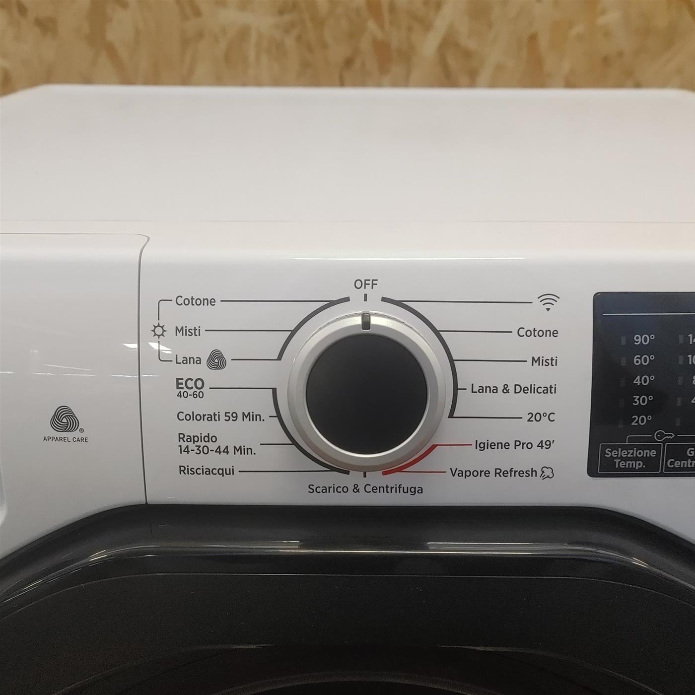 Hoover HWPS41074DAB7-11 lavatrice asciugatrice, 10/7 Kg Libera installazione Carica frontale Bianco E