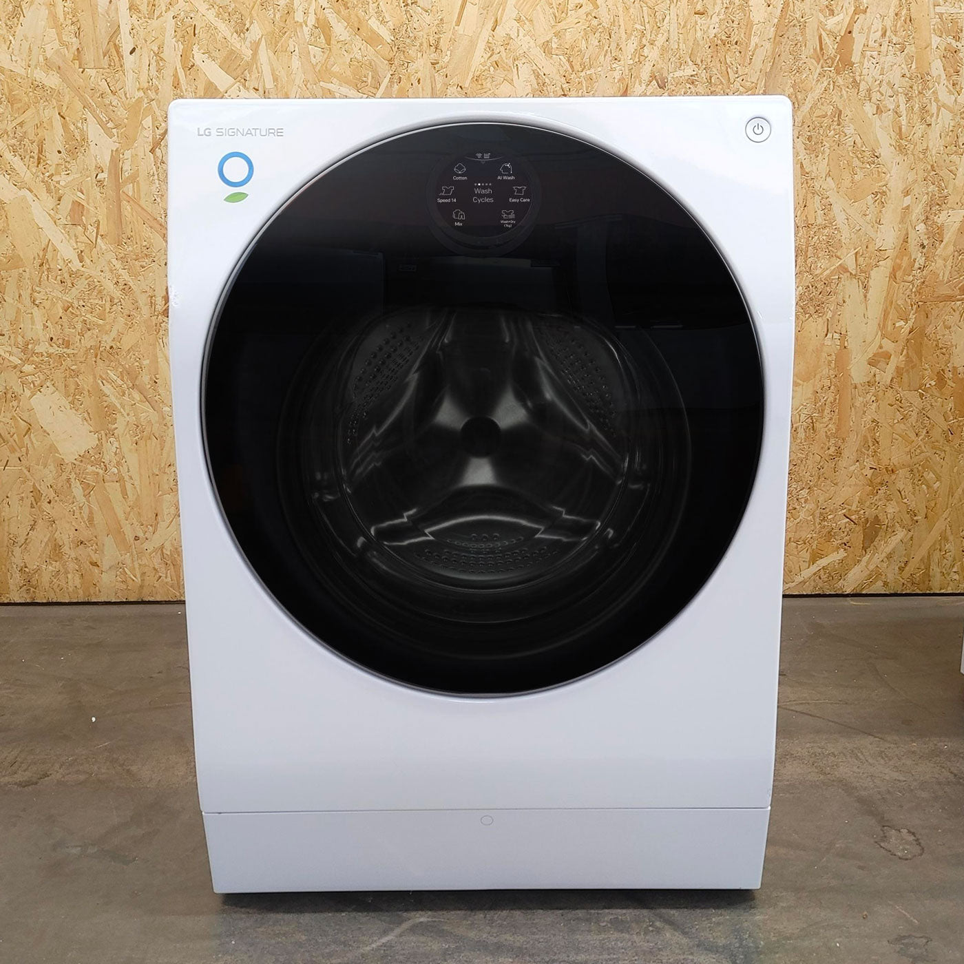 LG LSWD100E lavasciuga Libera installazione Caricamento frontale Bianco A