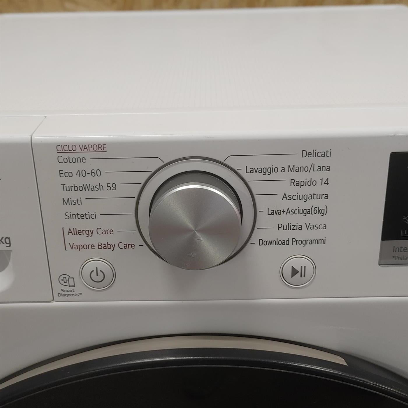 Lavasciuga Intelligente LG F4DV509H0E  9/6 Kg