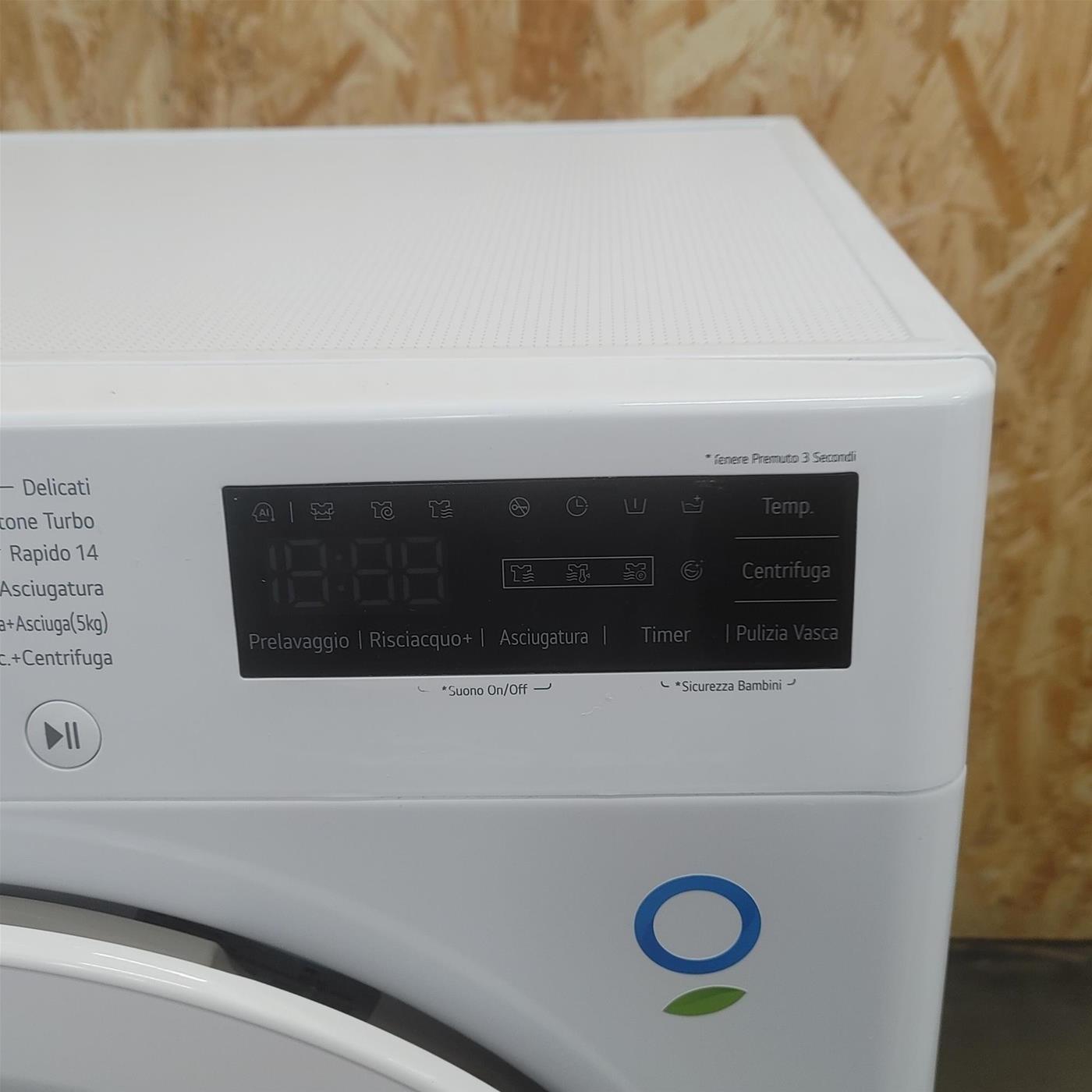 Lavasciuga slim LG D2R3S08NSWW 8/5 Kg AI DD