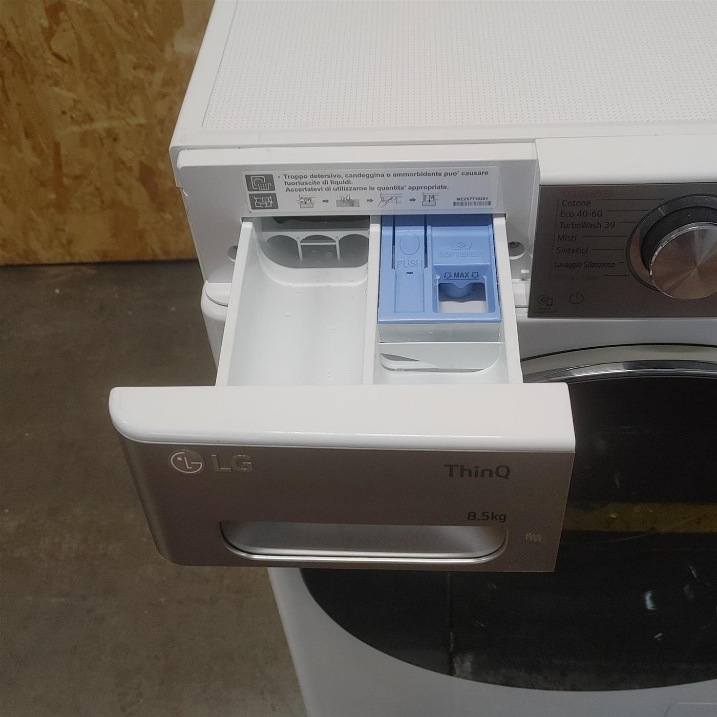 Lavatrice LG F2WV9S8P2E 8,5 Kg