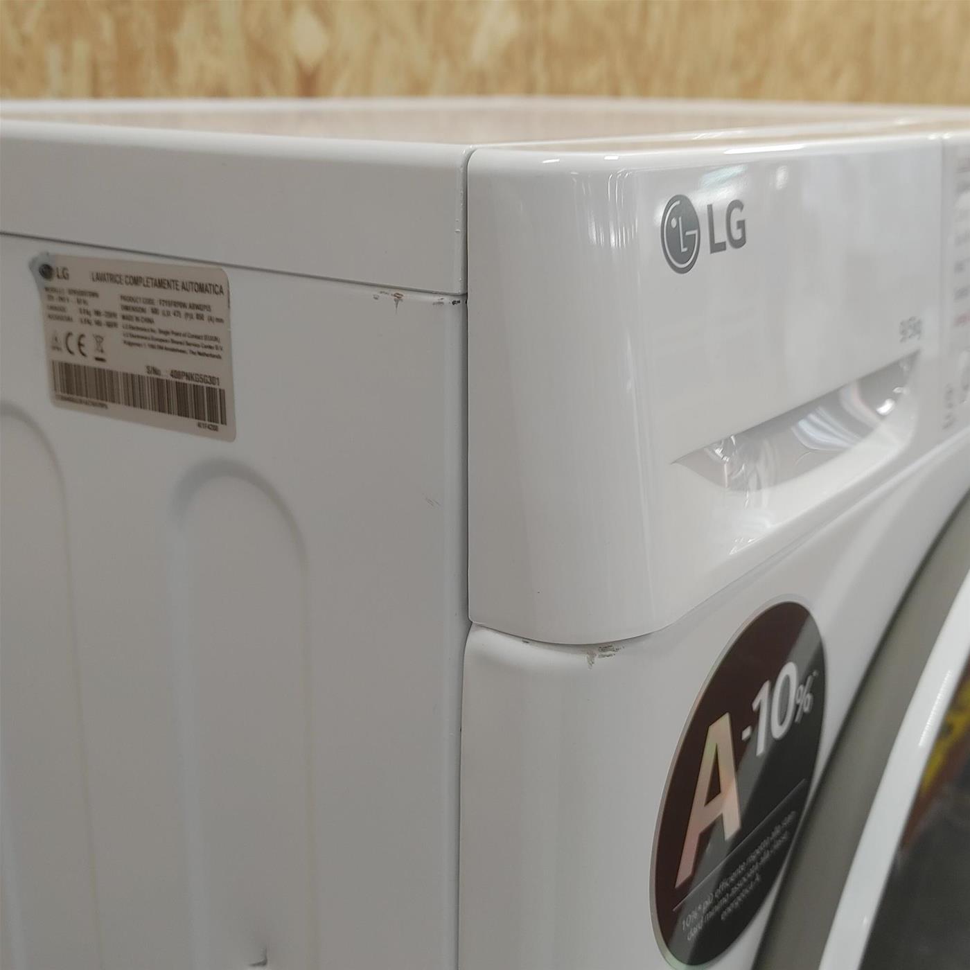 Lavasciuga intelligente LG D2R5S09TSWW Slim 9/5 Kg