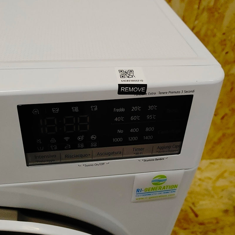 Lavasciuga LG F4DV509H0E Libera installazione Caricamento frontale Bianco E