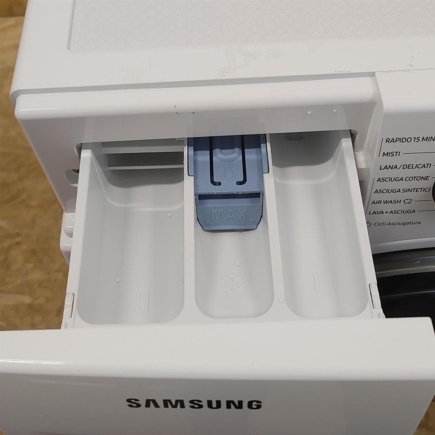 Lavasciuga Samsung WD8NK52E0AW Libera installazione Caricamento frontale Bianco F