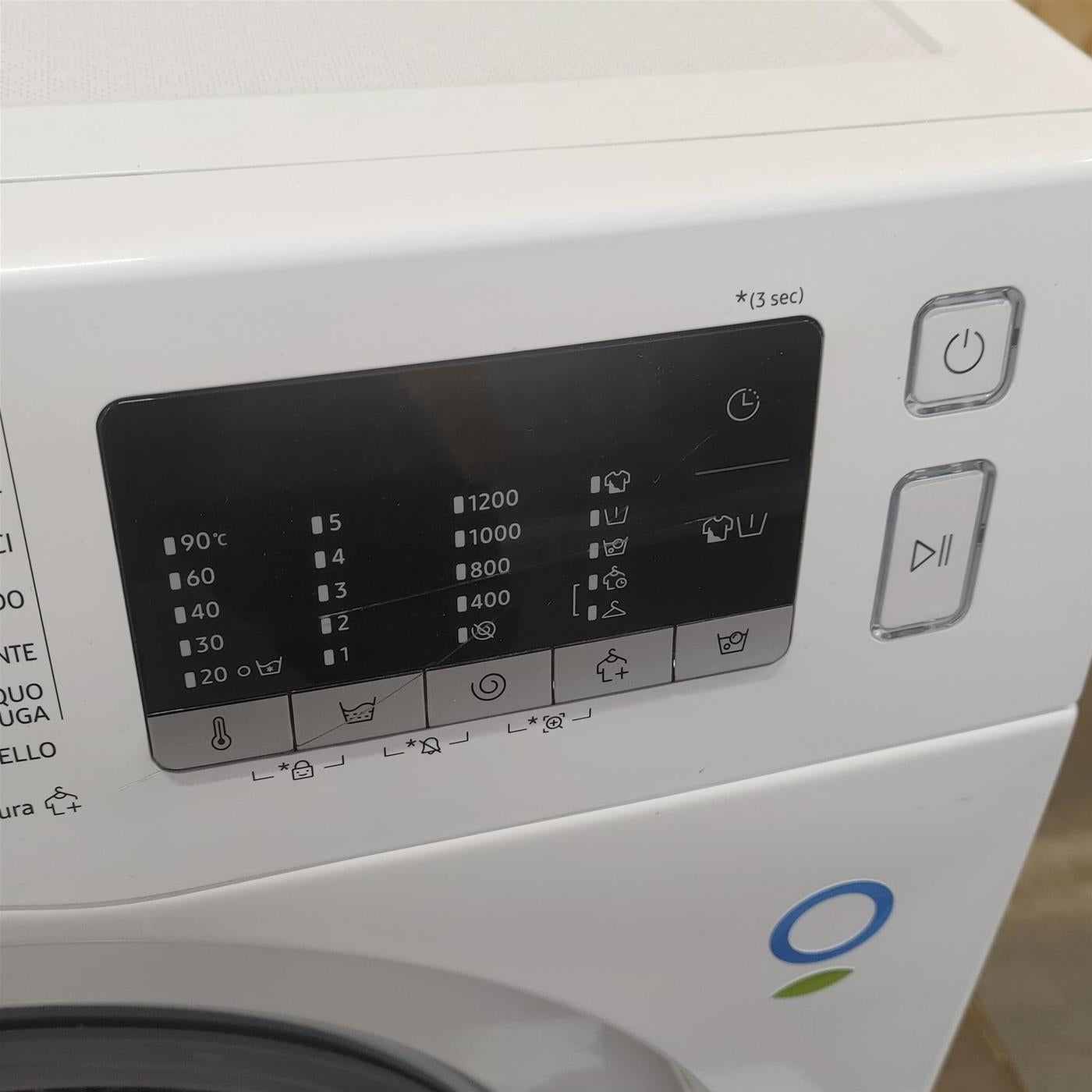Lavasciuga Samsung WD8NK52E0AW Libera installazione Caricamento frontale Bianco F