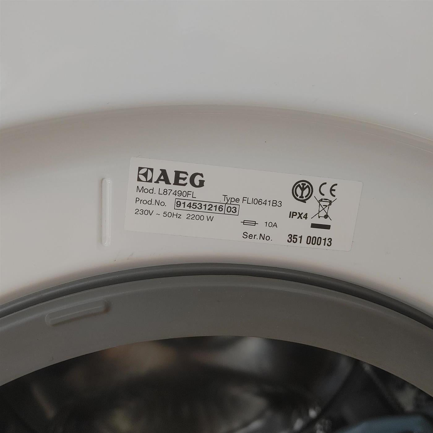Lavatrice AEG L87490FL 9 Kg