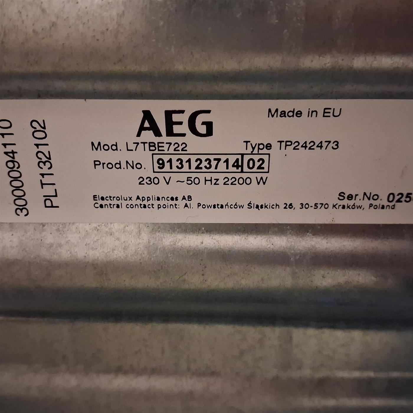 Lavatrice AEG L7TBE722 7 Kg