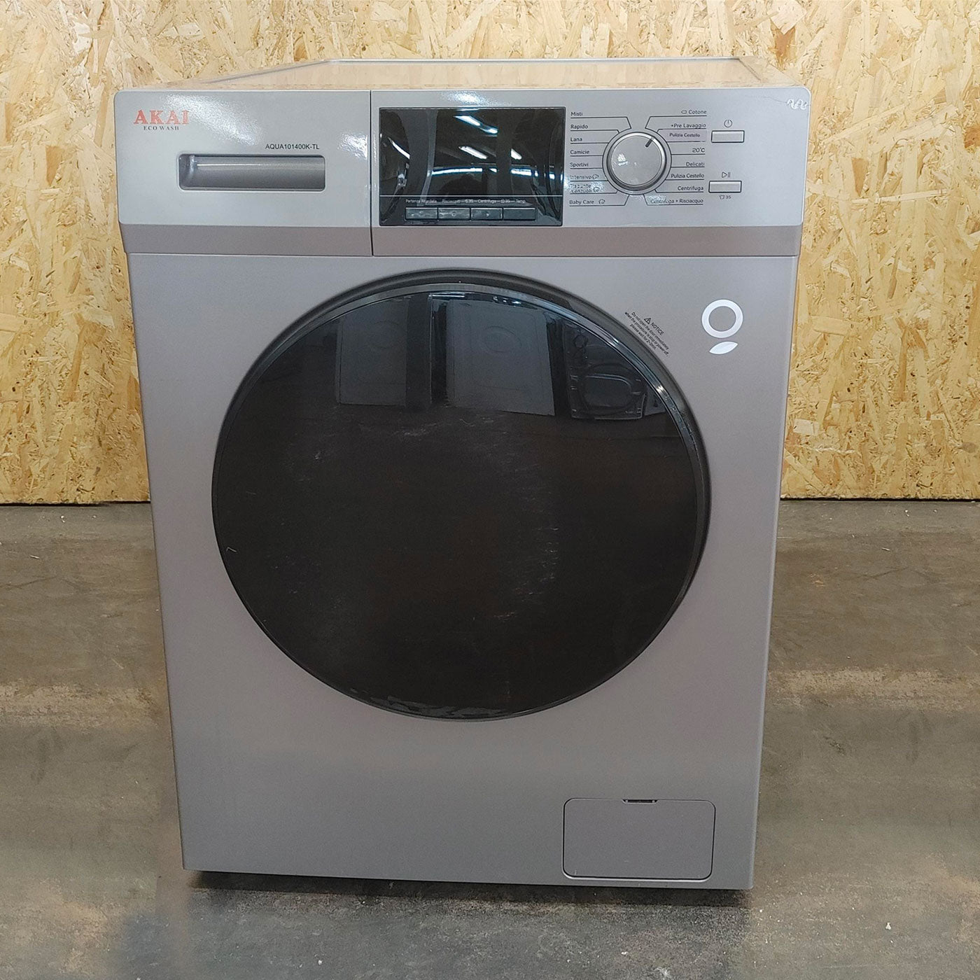 Akai Lavatrice 10Kg Cl.A Vapore AQUA101400KTL
