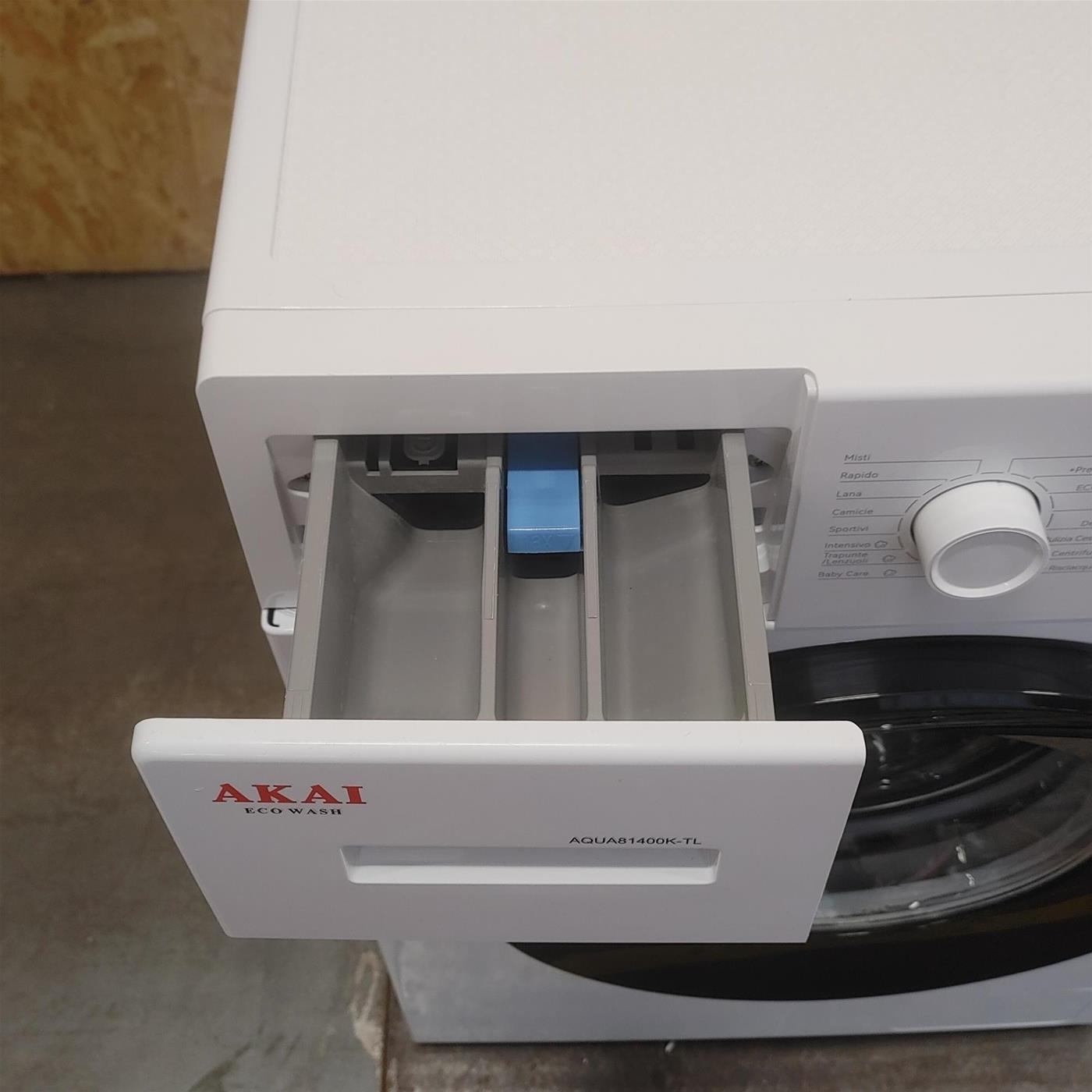Lavatrice AKAI AQUA81400K-TL 8 Kg