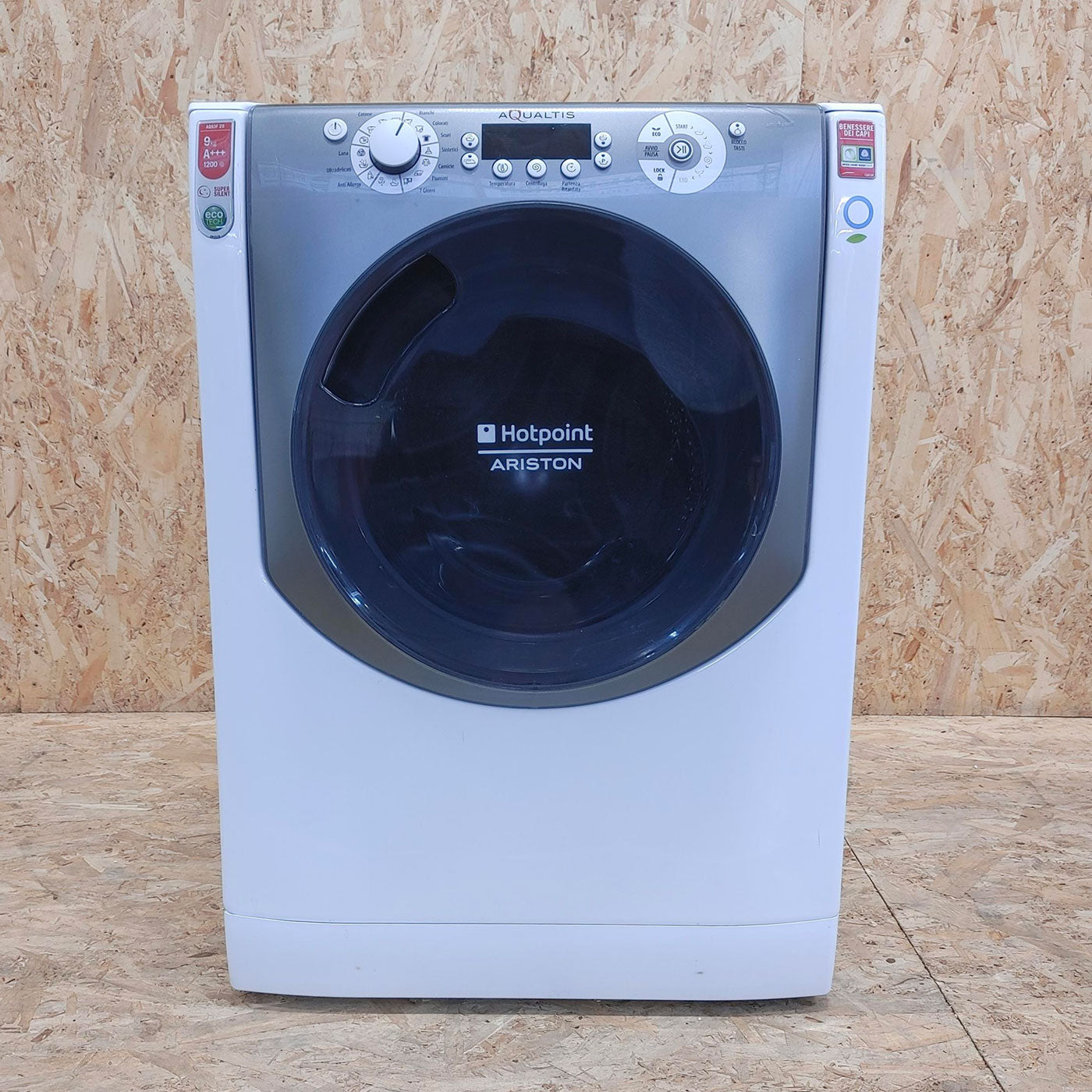 Hotpoint AQ93F 29 FR lavatrice Caricamento frontale 9 kg 1200 Giri/min Bianco