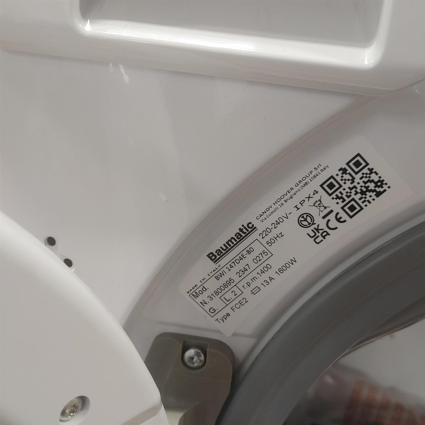 Lavatrice Baumatic BWI 147D4E‑80 7 Kg