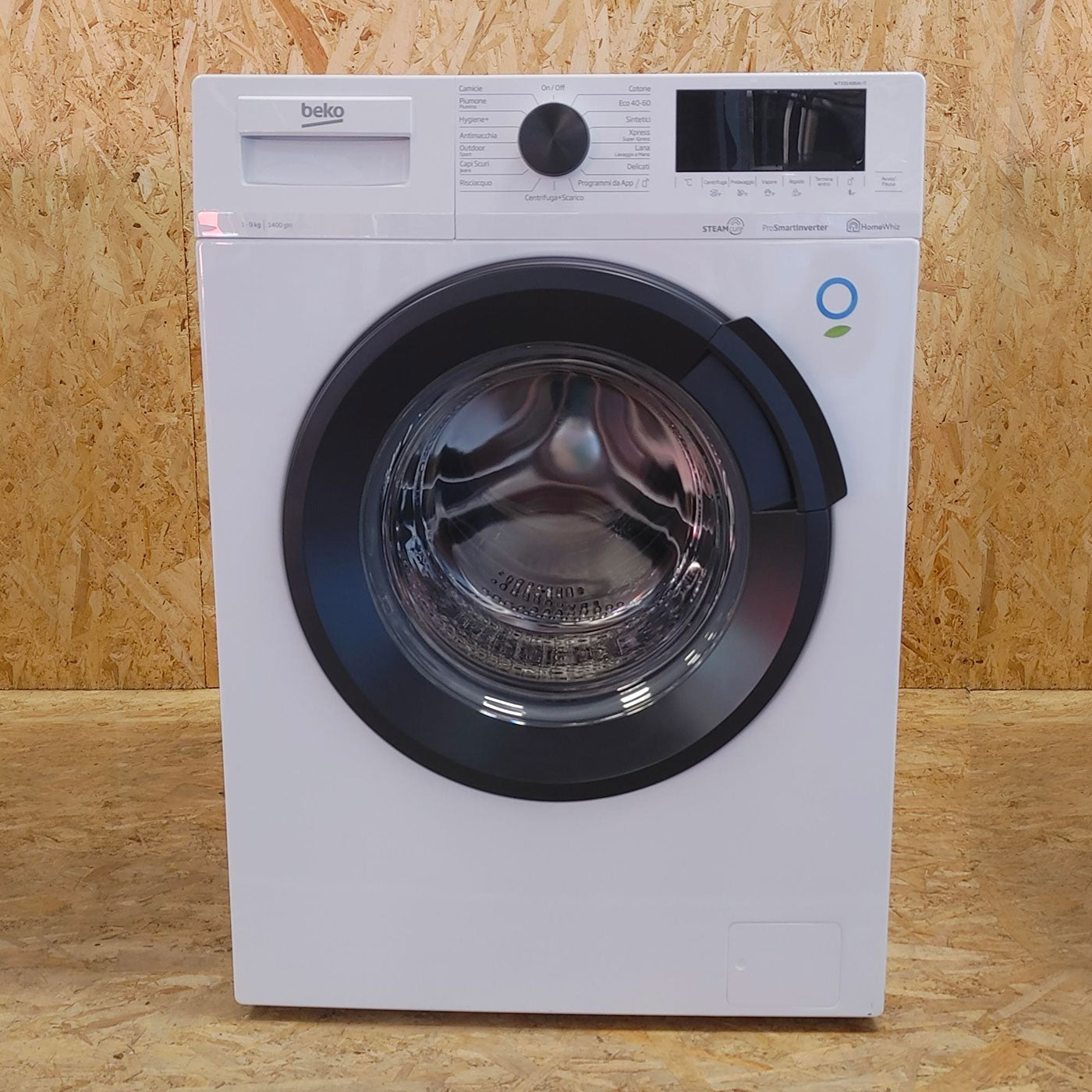 Beko WTX91486AI-IT lavatrice Caricamento frontale 9 kg 1400 Giri/min A Bianco
