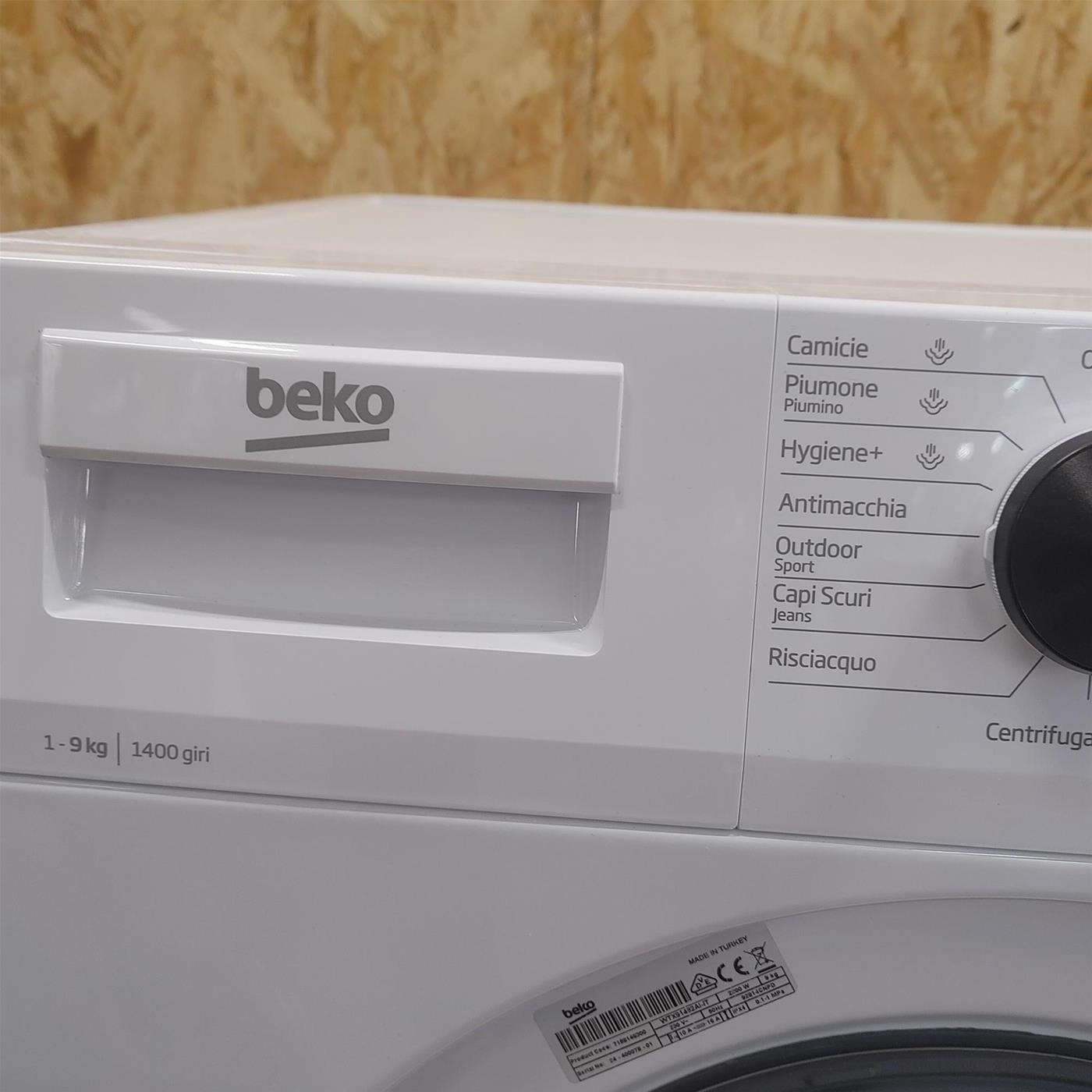 Lavatrice Beko WTX91482AI-IT Classe A 9 Kg