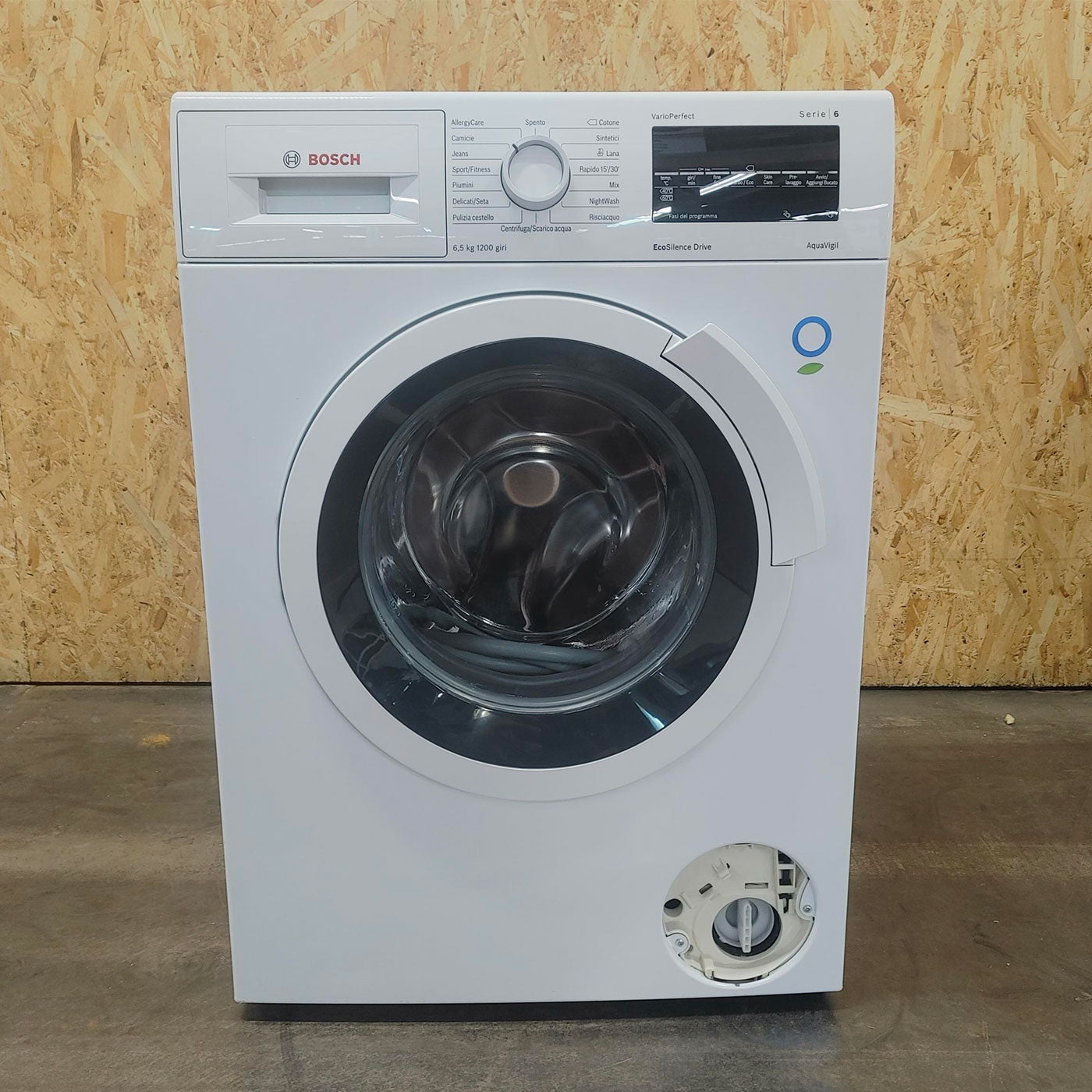 Lavatrice Bosch Serie 6 WLT24427IT Caricamento frontale 6,5 kg 1200 Giri/min Bianco